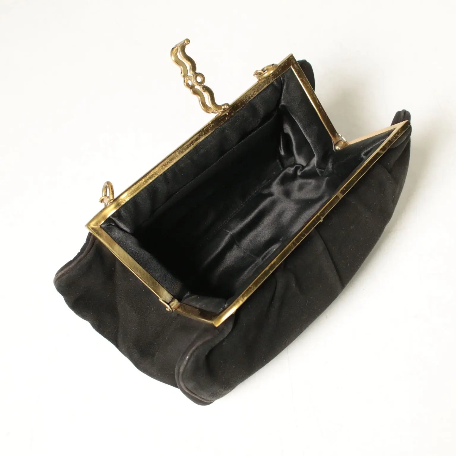 Vintage Suede Leather Clutch Bag | Clothing & House Linens | Vintage