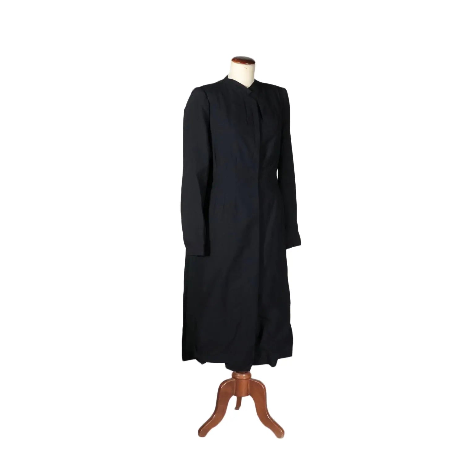 Vintage Night Blue Coat Made in Milan Italy 1950s - Size XS | Clothing & House Linens | Vintage
