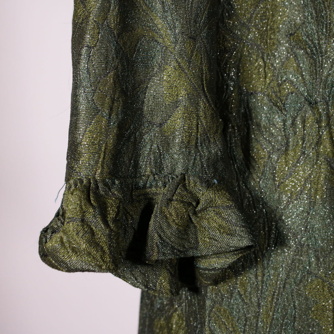 Vintage Dress Jacquard Iridescent Fabric UK Size 8 1950s-1960s | Clothing & House Linens  Vintage