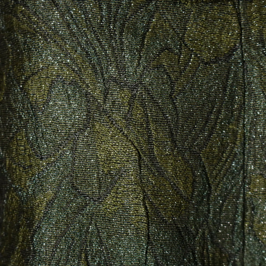 Vintage Dress Jacquard Iridescent Fabric UK Size 8 1950s-1960s | Clothing & House Linens | Vintage