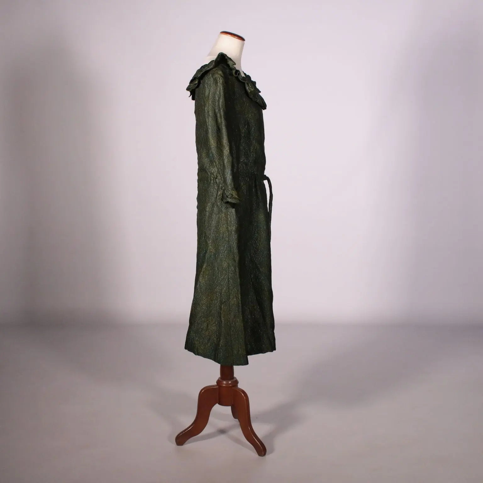 Vintage Dress Jacquard Iridescent Fabric UK Size 8 1950s-1960s | Clothing & House Linens | Vintage