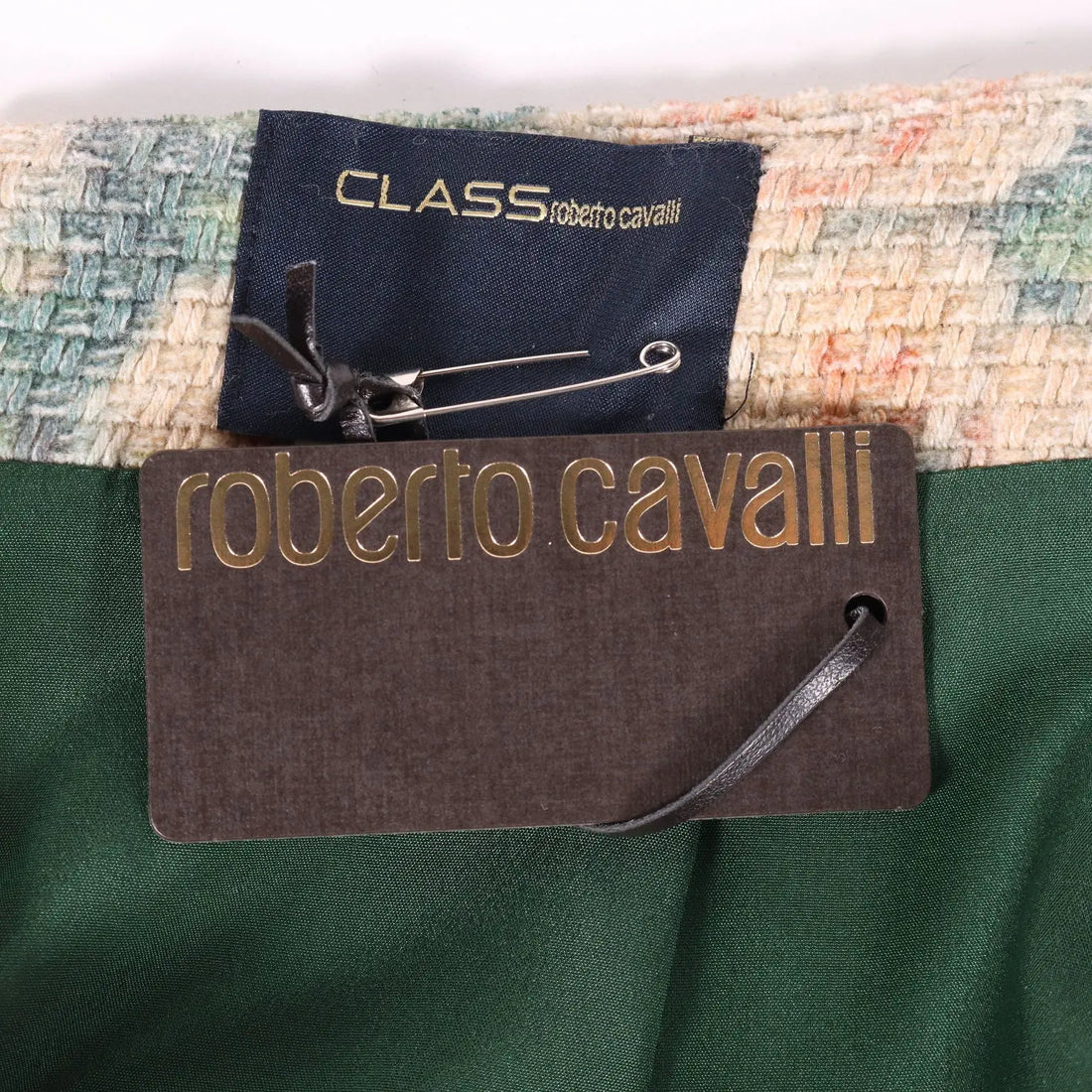 Cavalli Class Skirt Cotton Wool Italy - Size UK 10 | Clothing | Woman I autumn