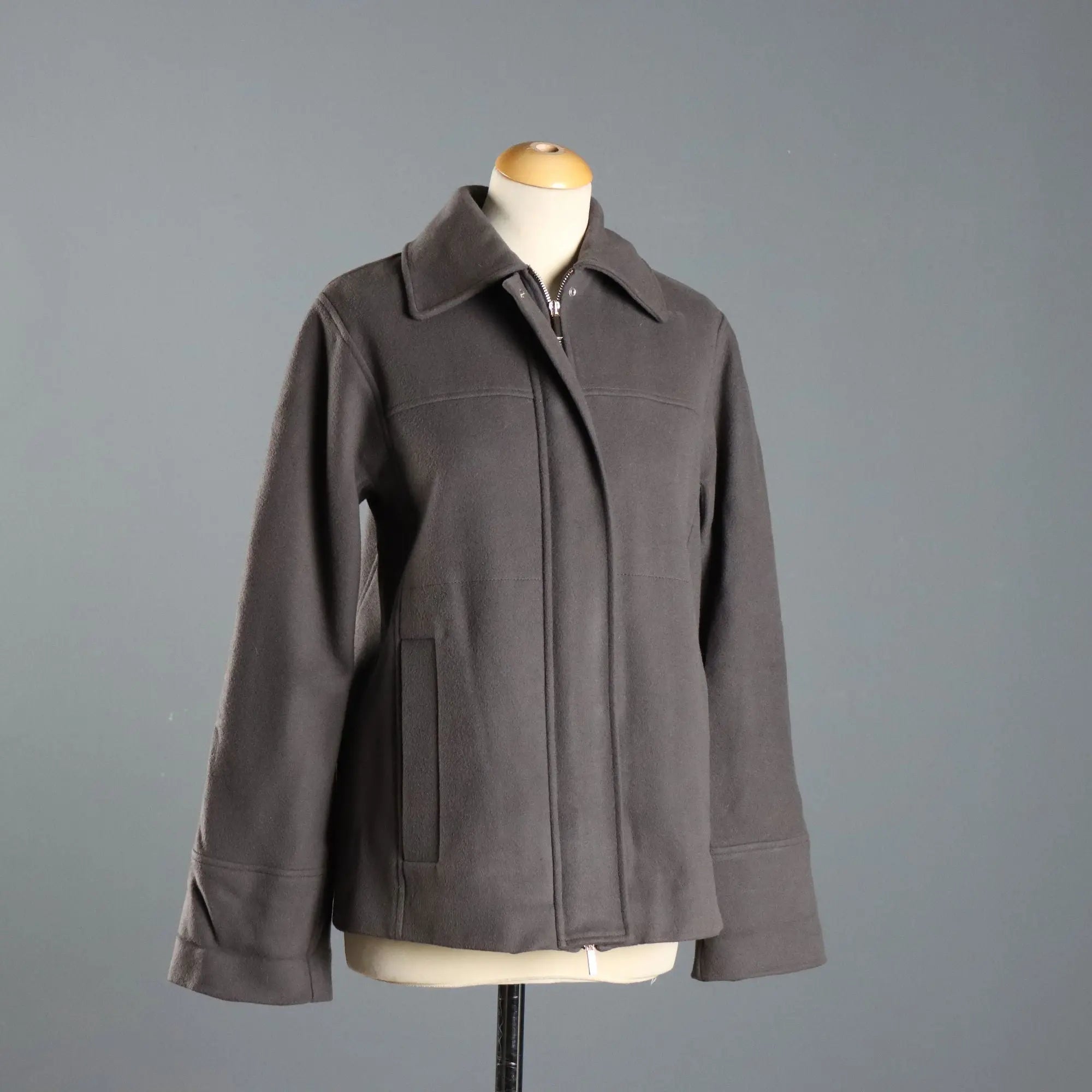 Liviana Conti Jacket Wool UK Size 10 Second Hand Italy