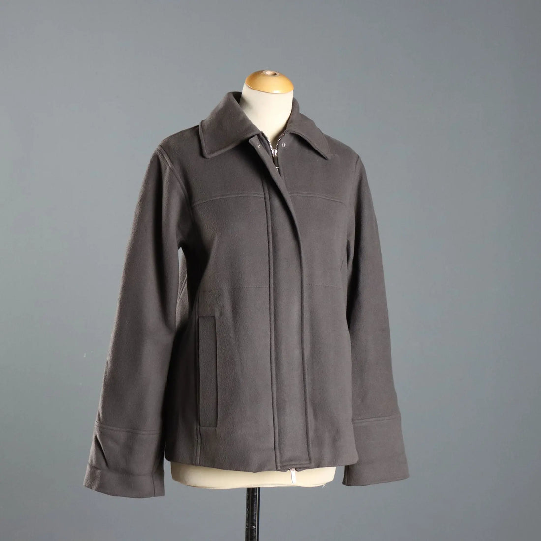 Liviana Conti Jacket Wool UK Size 10 Second Hand Italy