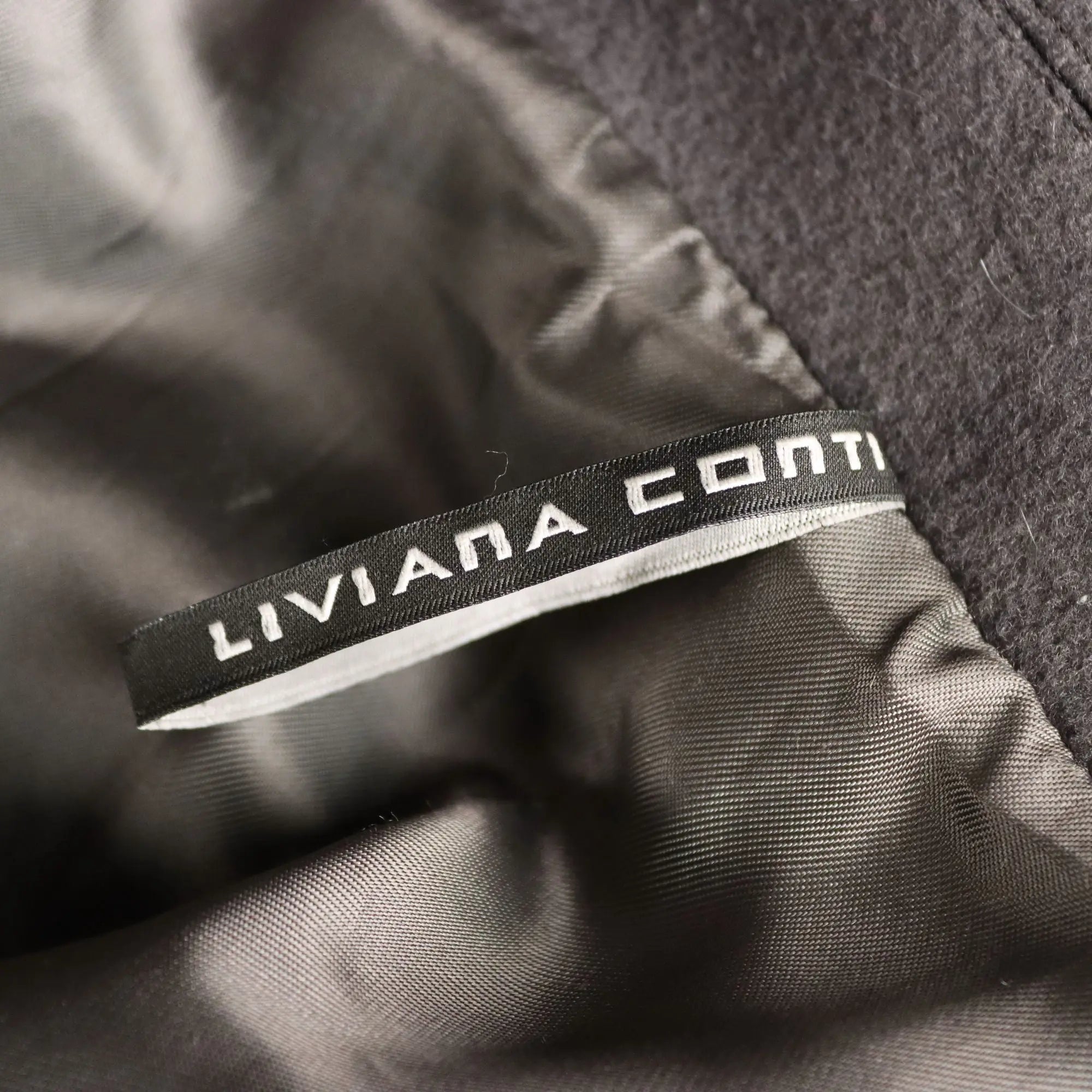 Liviana Conti Jacket Wool UK Size 10 Second Hand Italy