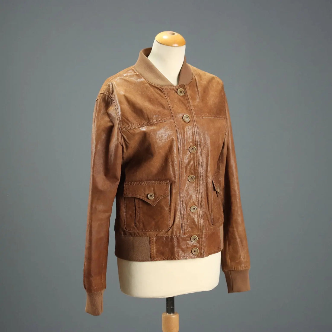 Lucchese Leather Jacket Second Hand UK Size 14 United States - UK Size 14 | Clothing & House Linens | Second hand