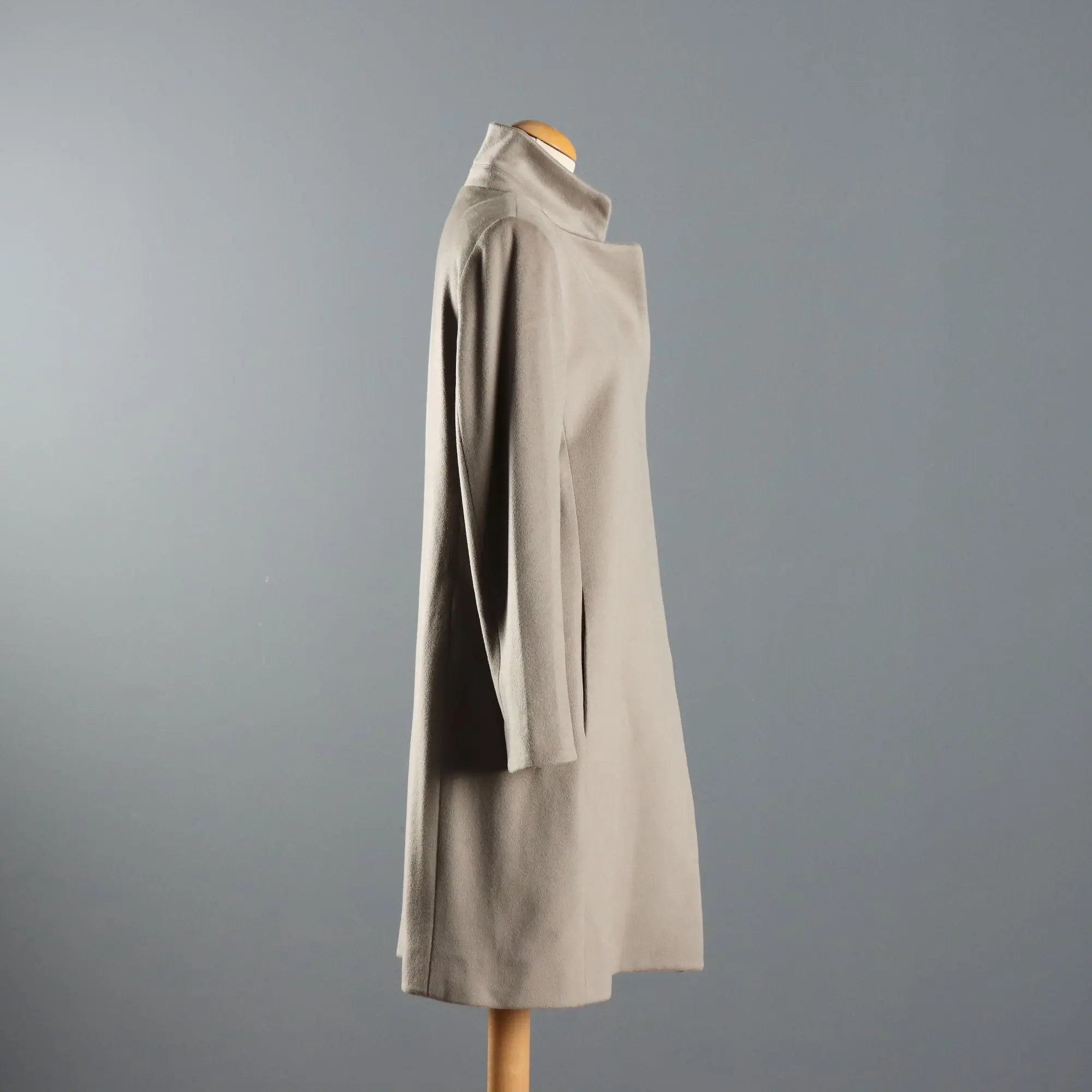 Paolo Tonali Wool Women's Coat UK Size 12 Second Hand Italy
