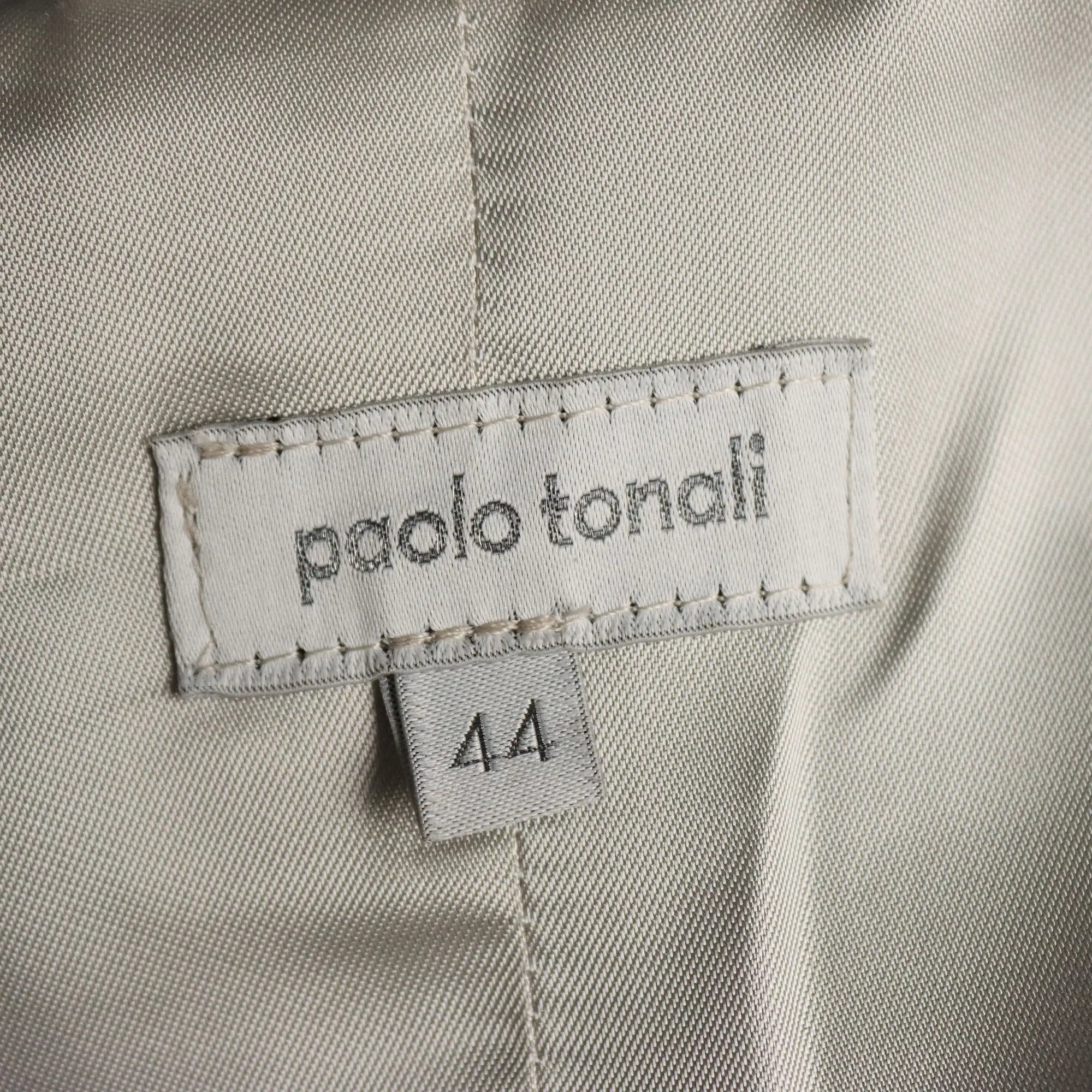 Paolo Tonali Wool Women's Coat UK Size 12 Second Hand Italy