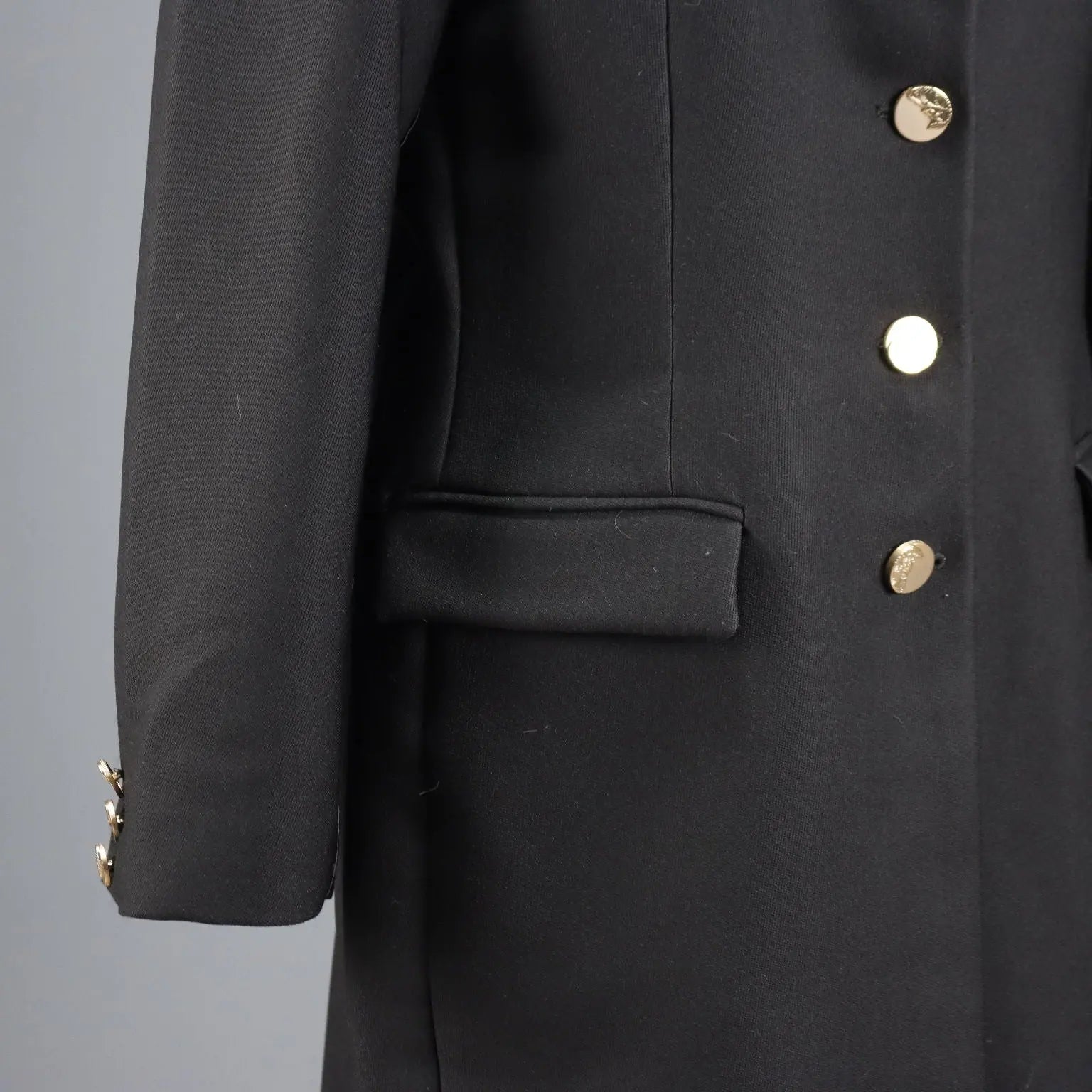 Versace Collection Coat Single Breasted Viscosa UK Size 12 Second Hand - UK Size 12 | Clothing & House Linens | Second hand