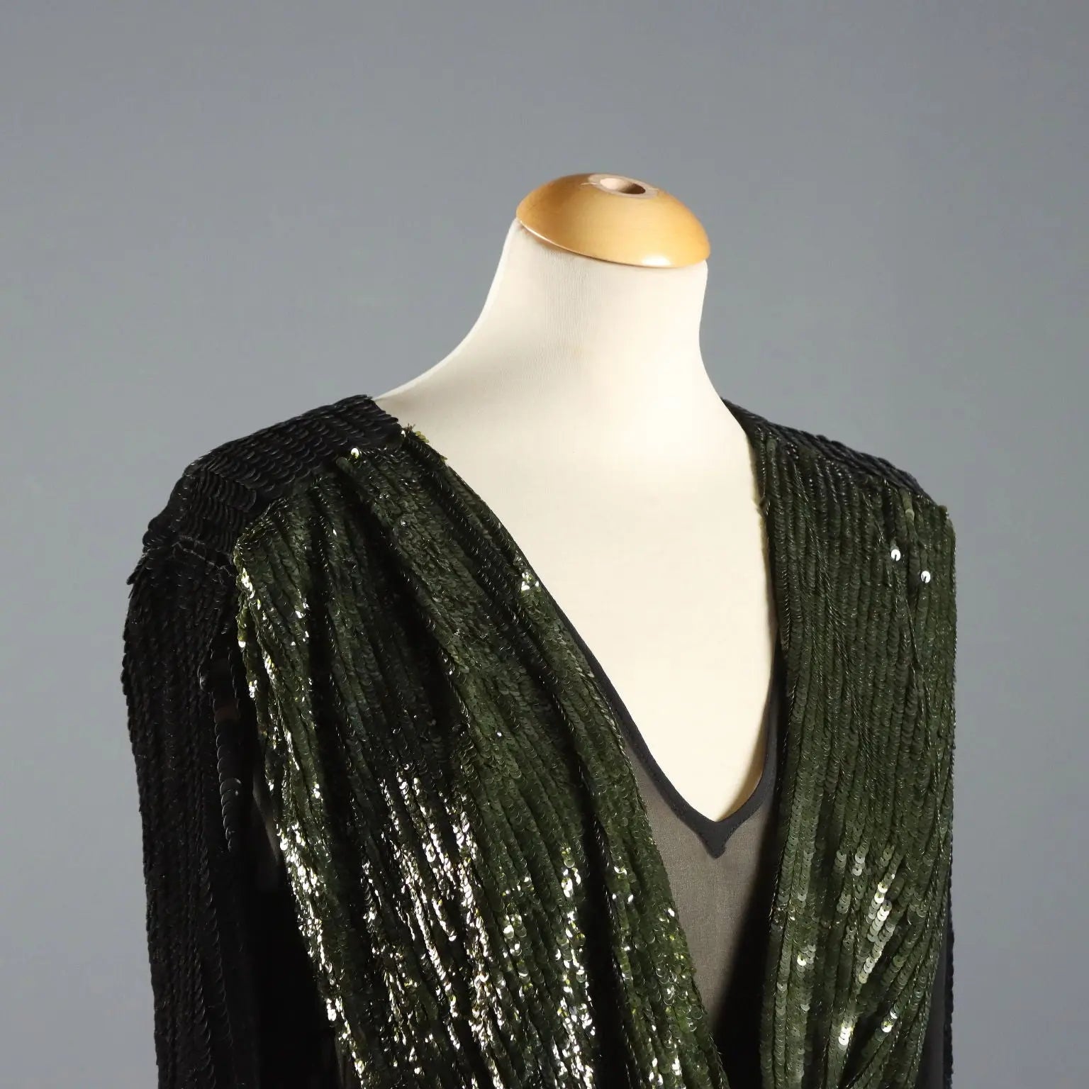 Sportmax Midi Dress Silk Sequins UK Size 12 Second Hand