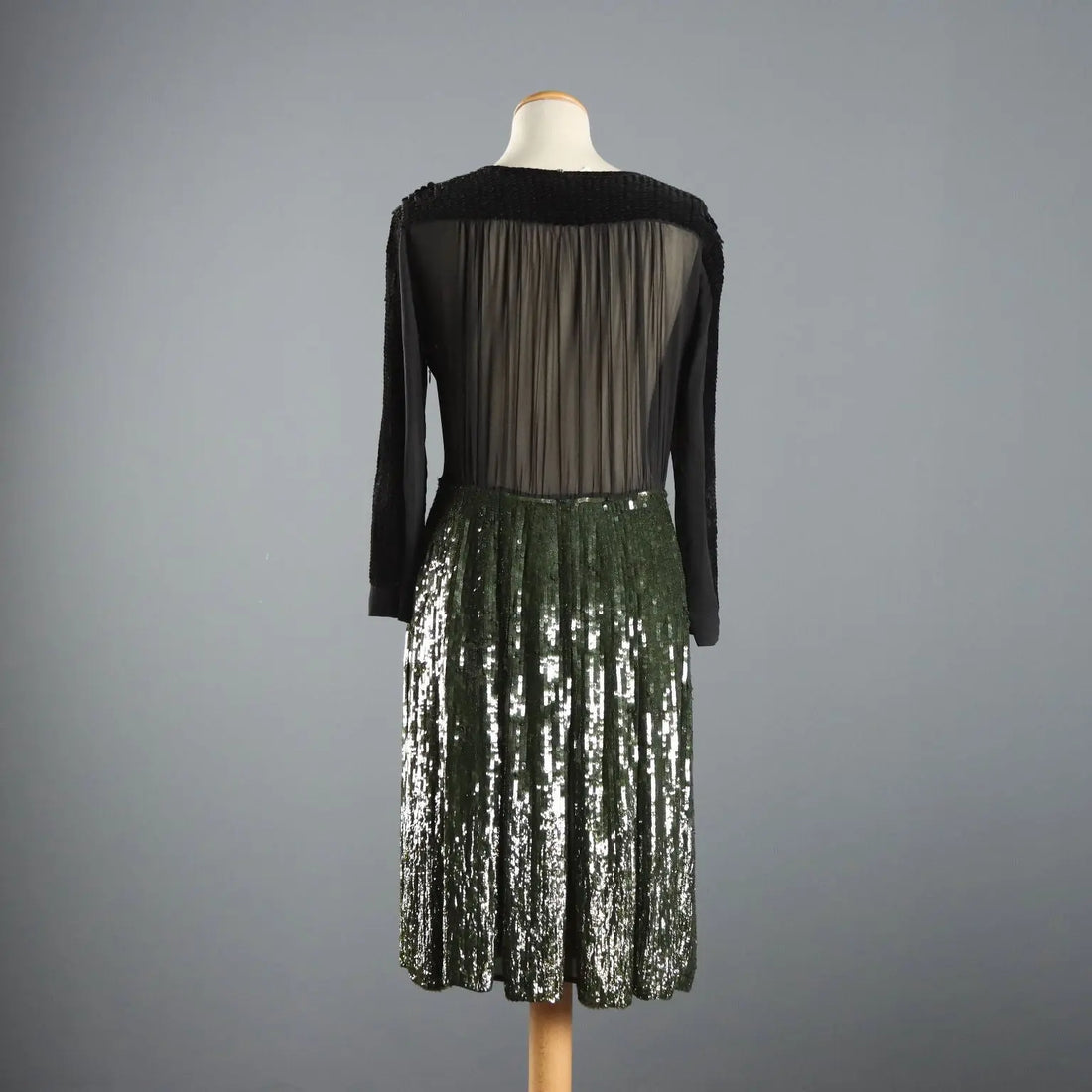 Sportmax Midi Dress Silk Sequins UK Size 12 Second Hand