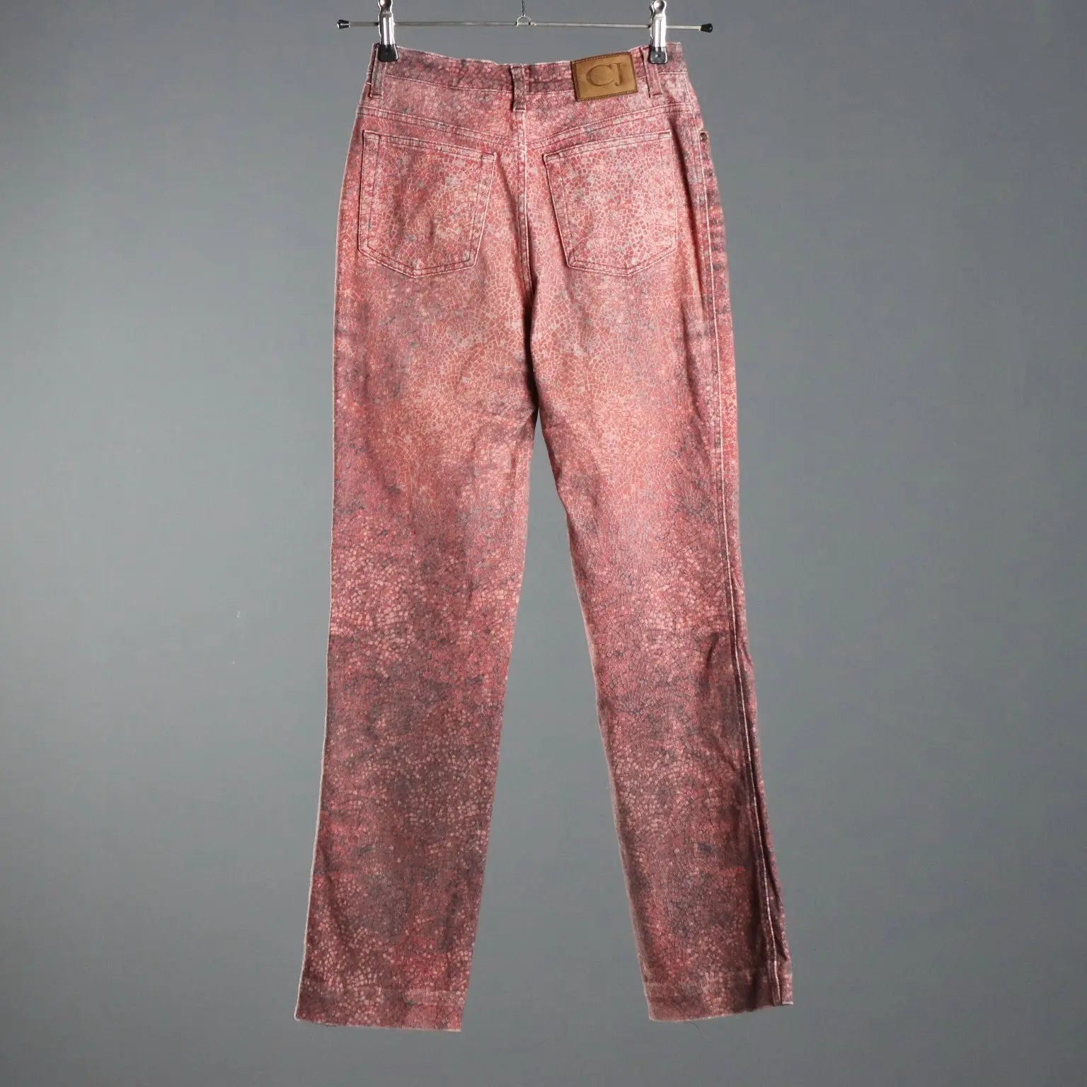 Cavalli Jeans Heavy Cotton Trousers UK Size 12 Second Hand Italy