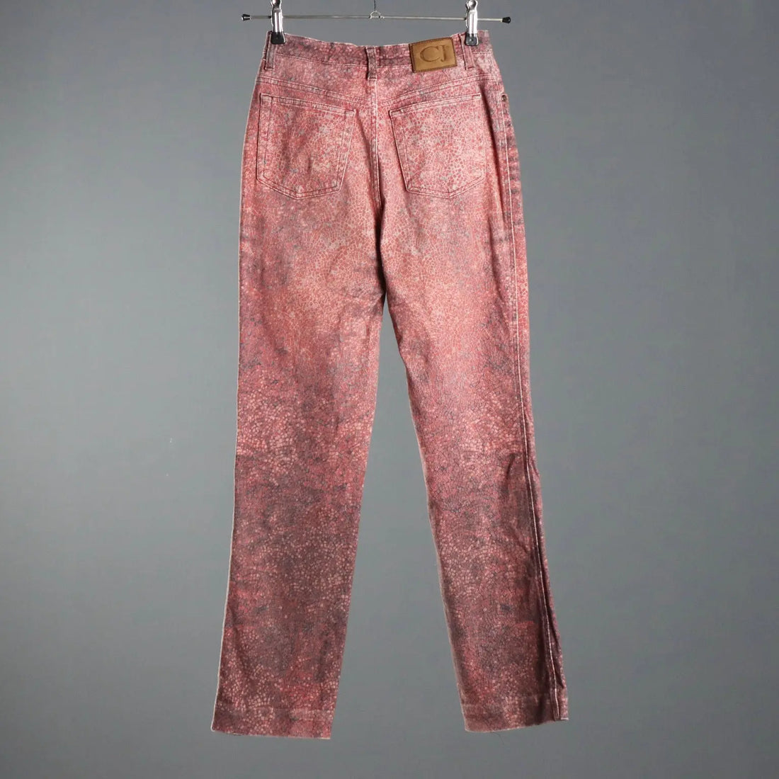 Cavalli Jeans Heavy Cotton Trousers UK Size 12 Second Hand Italy