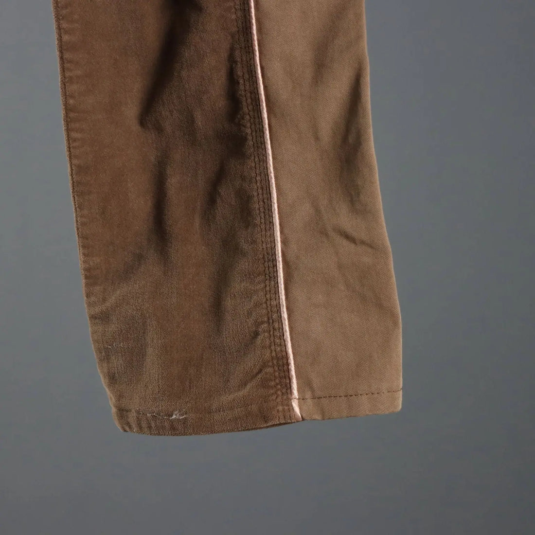 Just Cavalli Brown Velvet Y2K Trousers UK Size 10 Second Hand