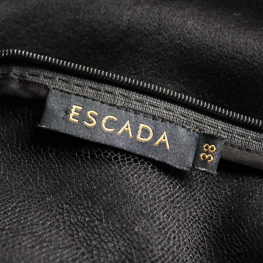 Escada Black Sheath Dress Tulle and Satin UK Size 12/14 Germany