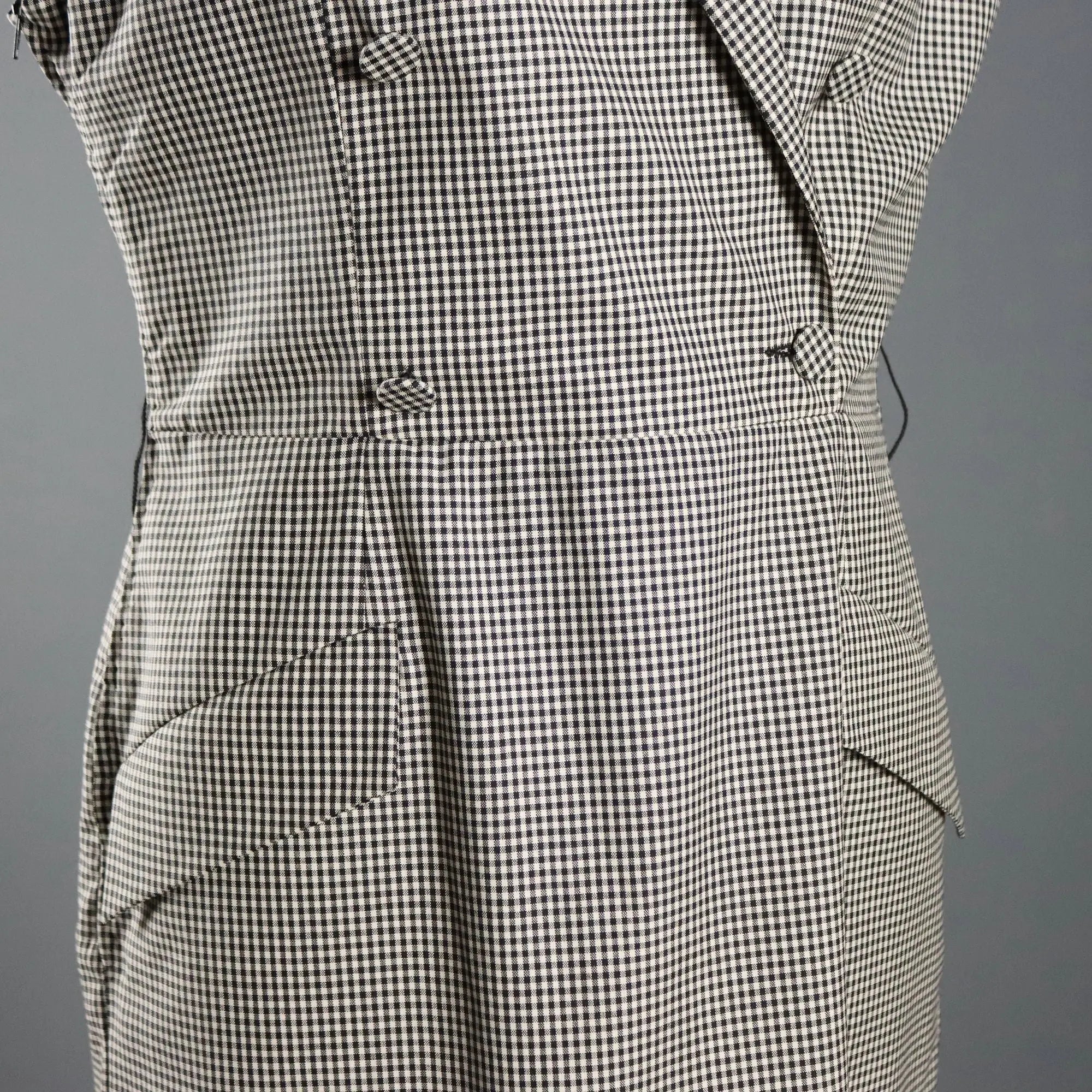 Sleeveless Blazer Alexander McQueen Wool UK Size 14 Second Hand