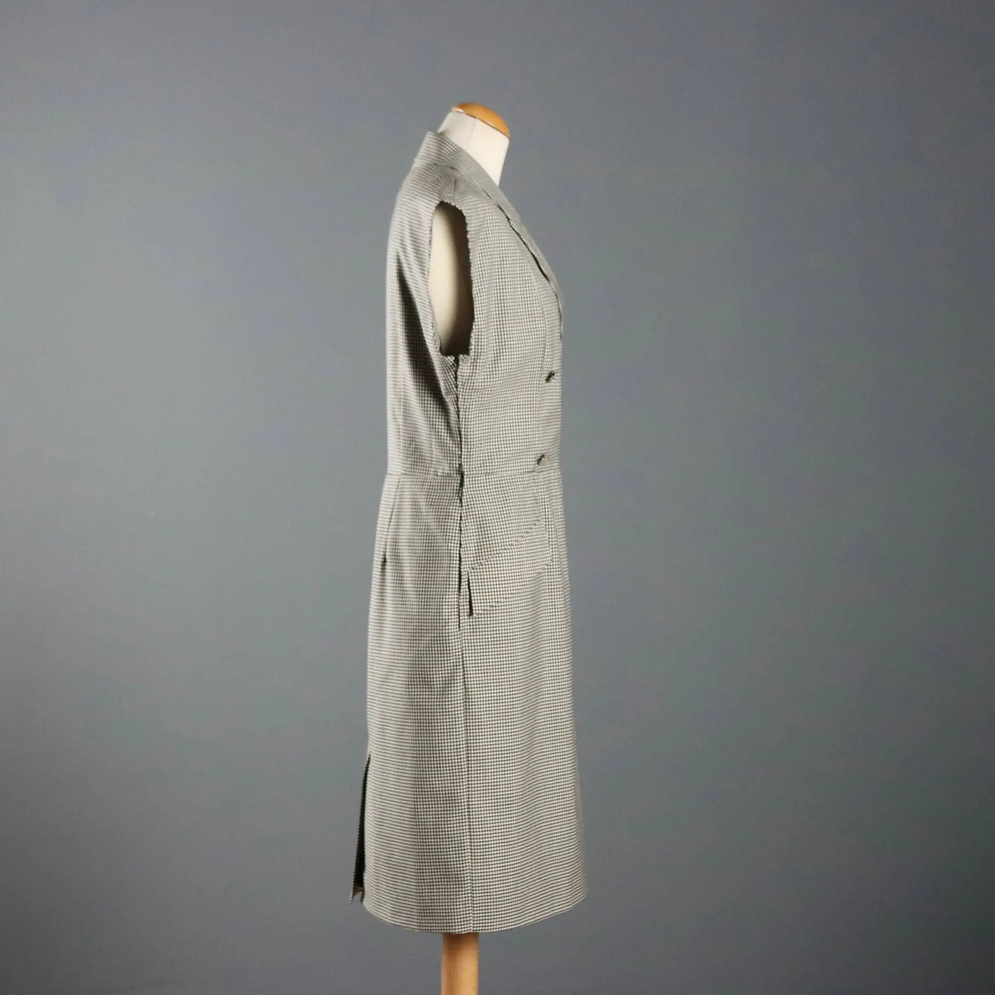 Sleeveless Blazer Alexander McQueen Wool UK Size 14 Second Hand