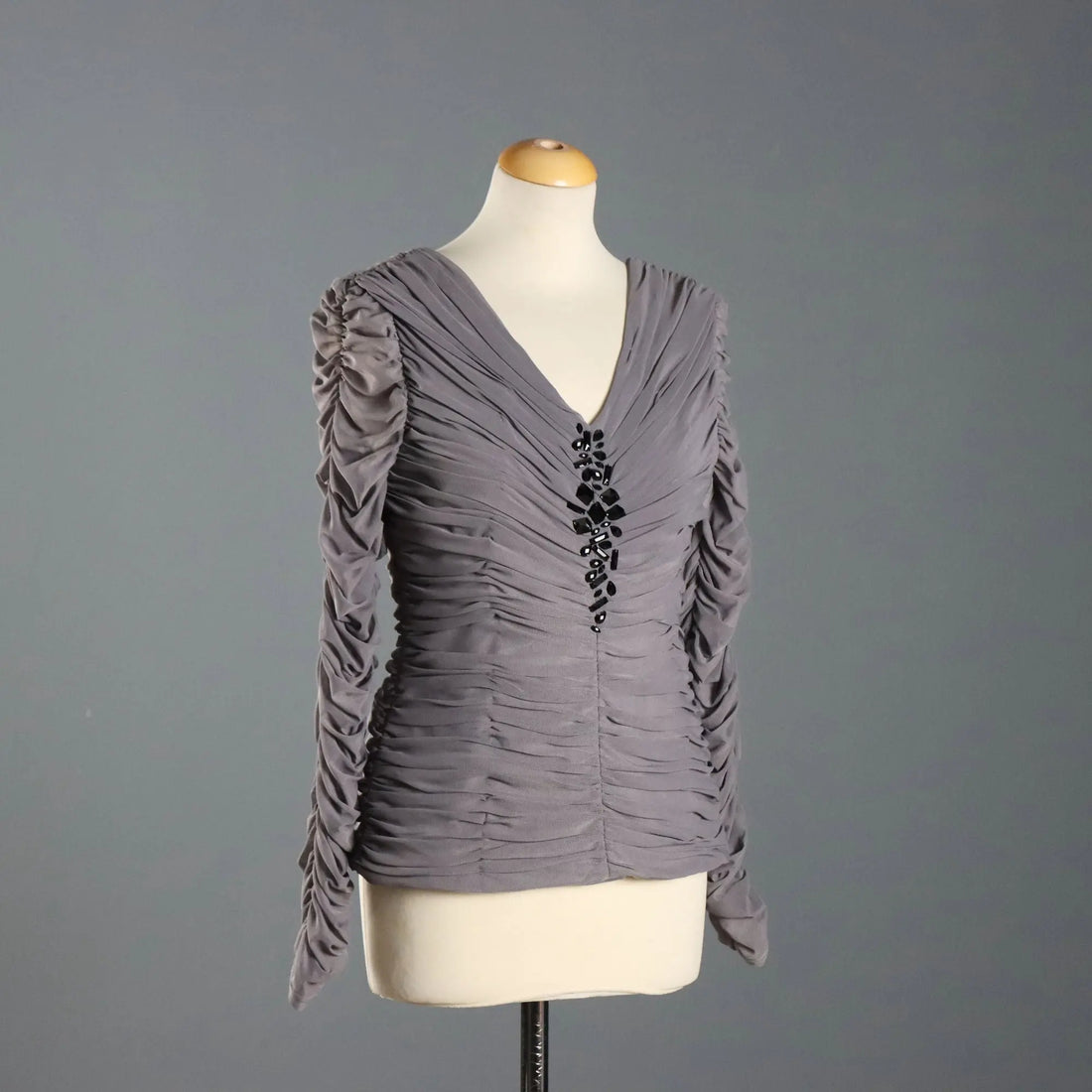 Gina Bacconi Blouse Fabric UK Size 12 Second Hand Italy