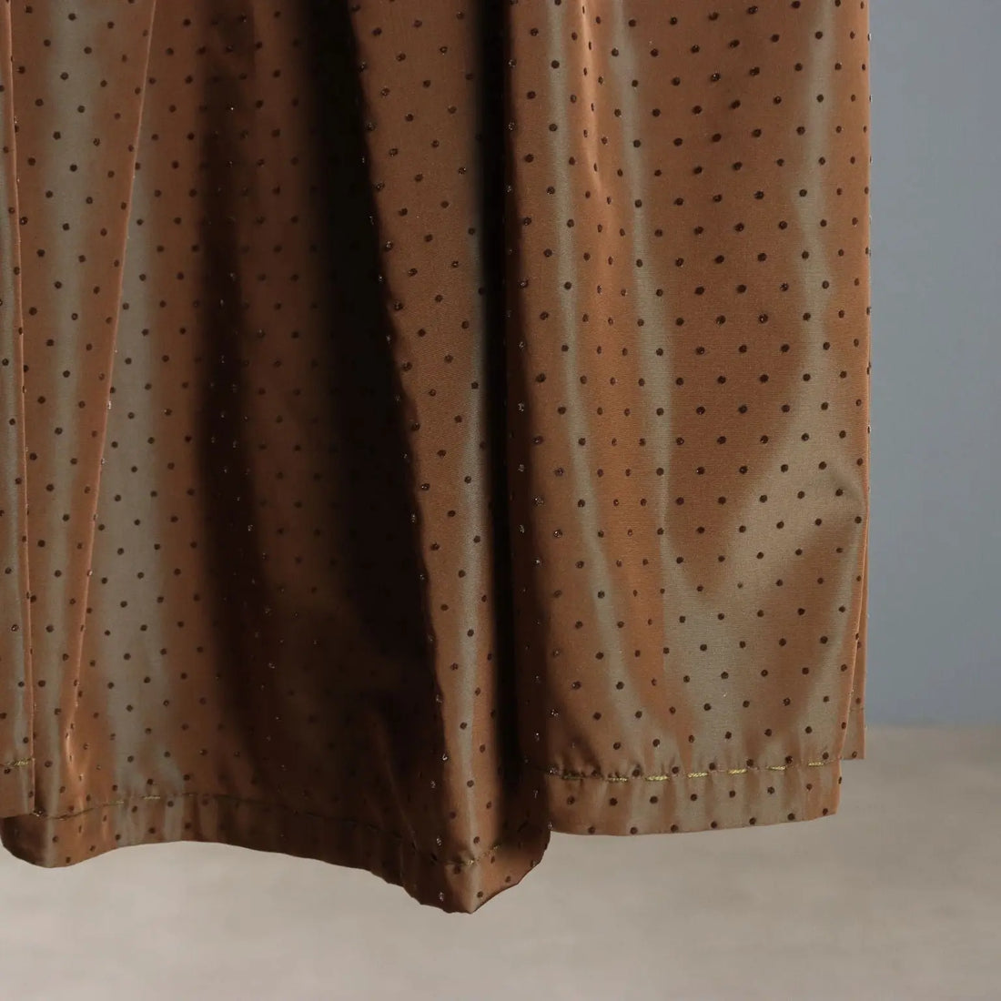 Sonia Fortuna Brown Silk Cocktail Dress UK Size 14 Second Hand