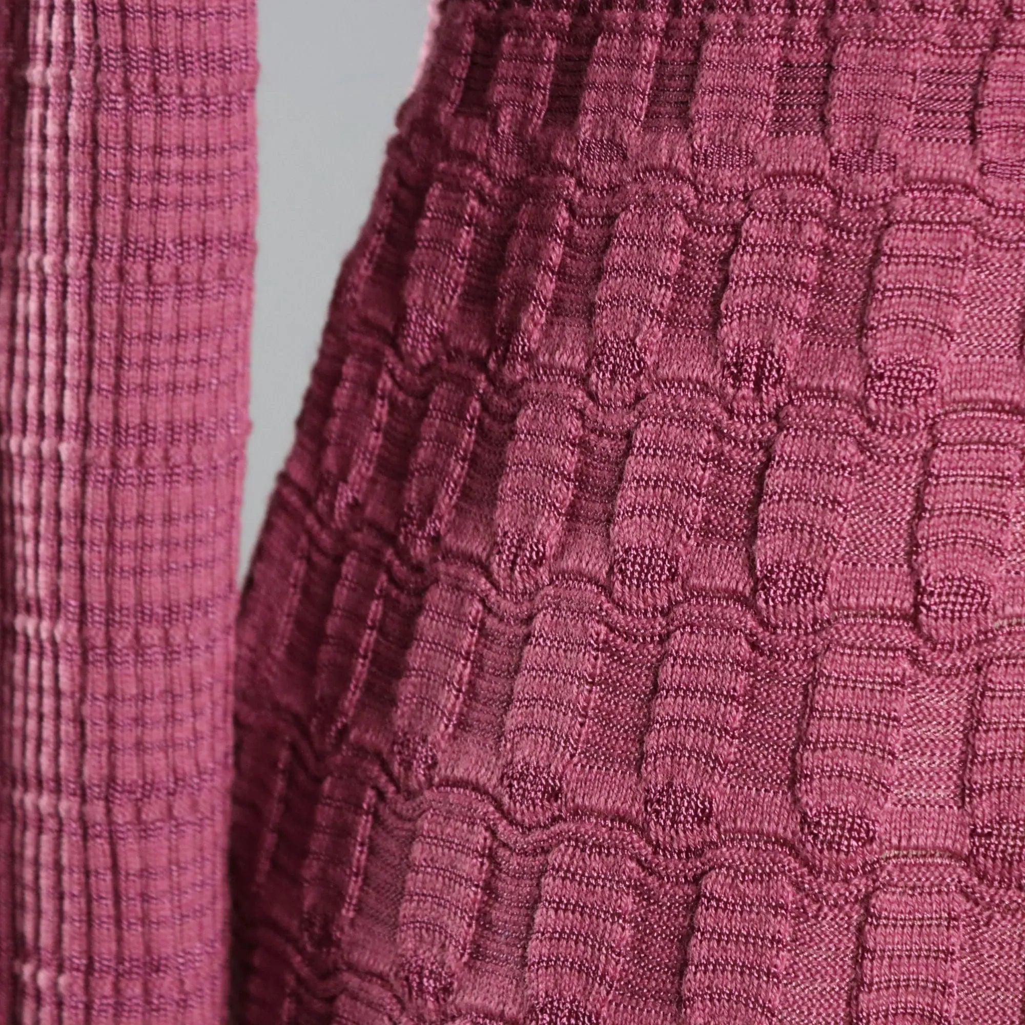 Missoni Dress V-Shaped Cotton UK Size 7 Second Hand Italy