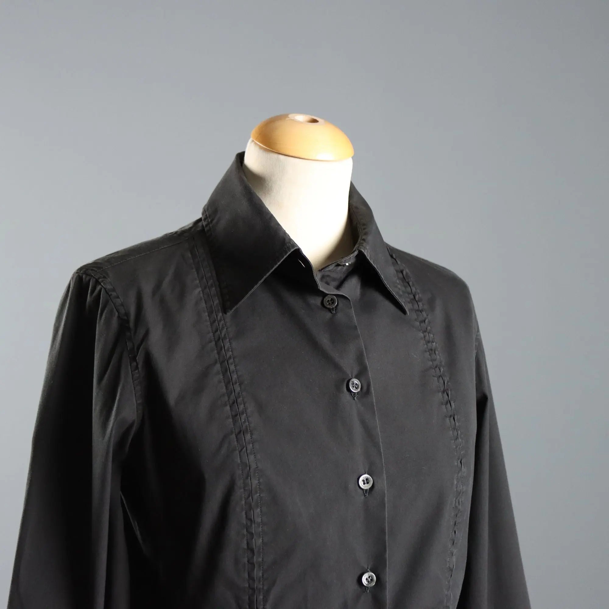 Gucci Y2K Shirt Tom Ford Period Cotton UK Size 10 Second Hand