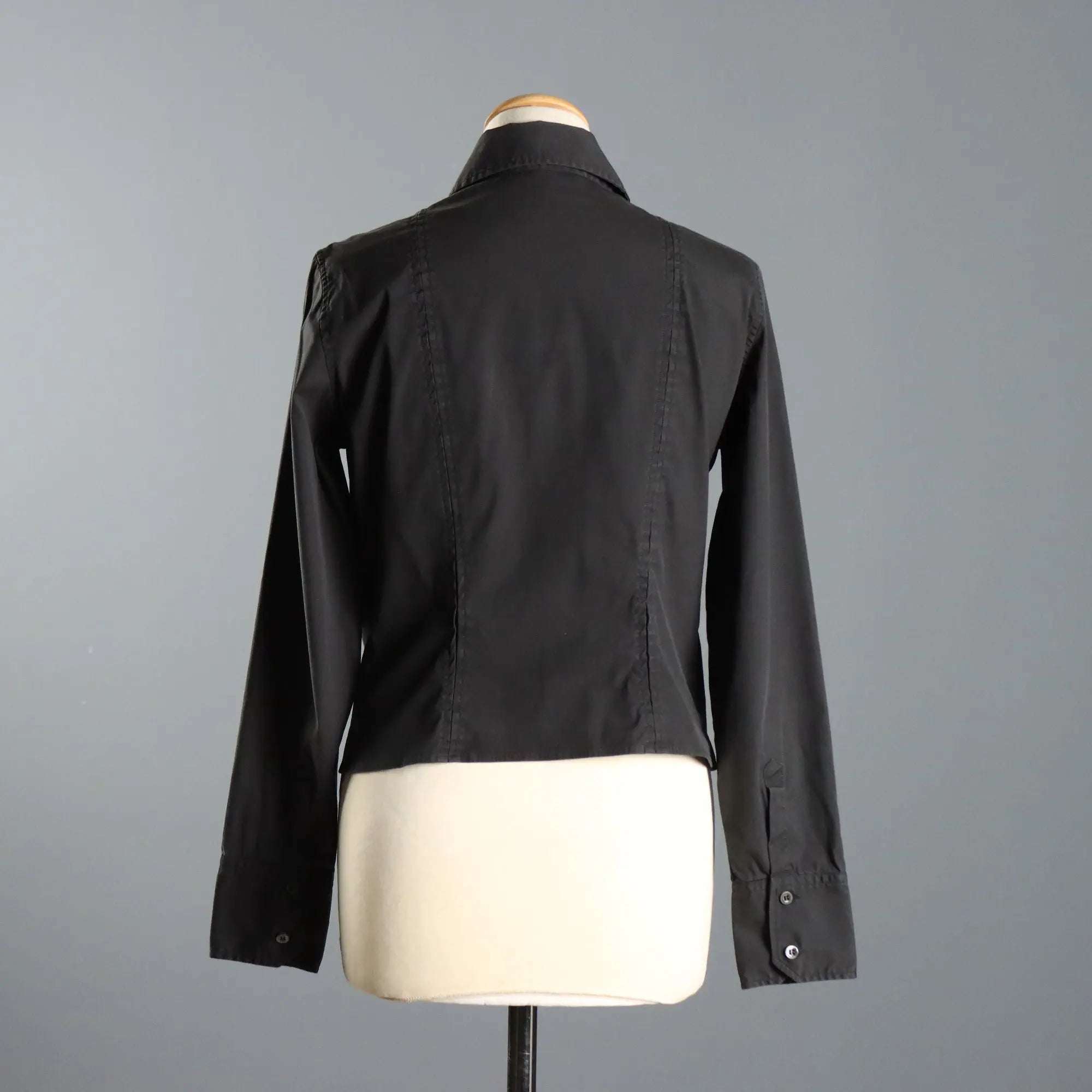 Gucci Y2K Shirt Tom Ford Period Cotton UK Size 10 Second Hand