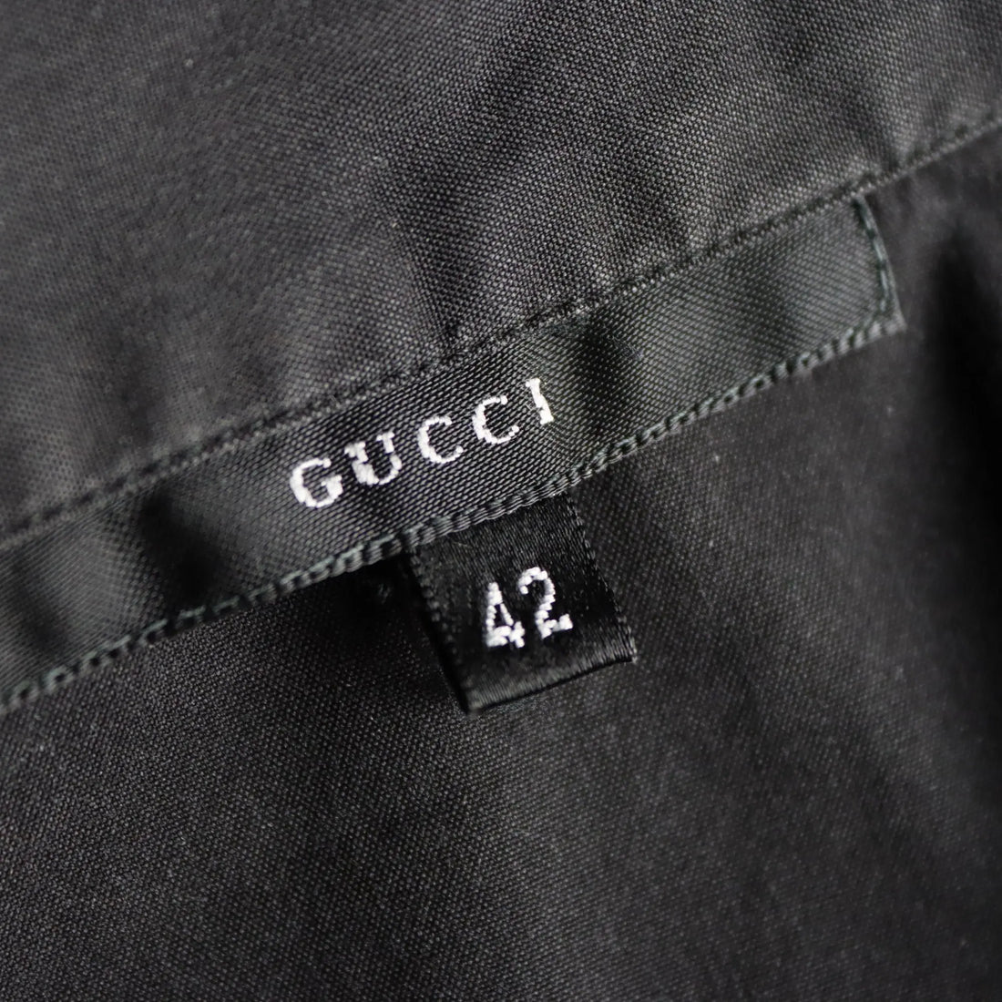 Gucci Y2K Shirt Tom Ford Period Cotton UK Size 10 Second Hand