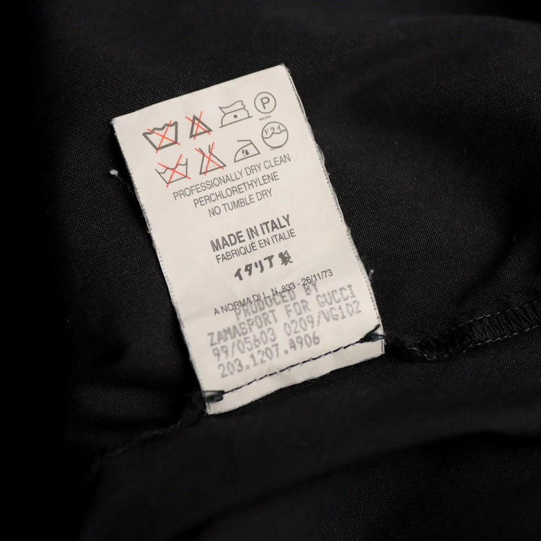 Gucci Y2K Shirt Tom Ford Period Cotton UK Size 10 Second Hand
