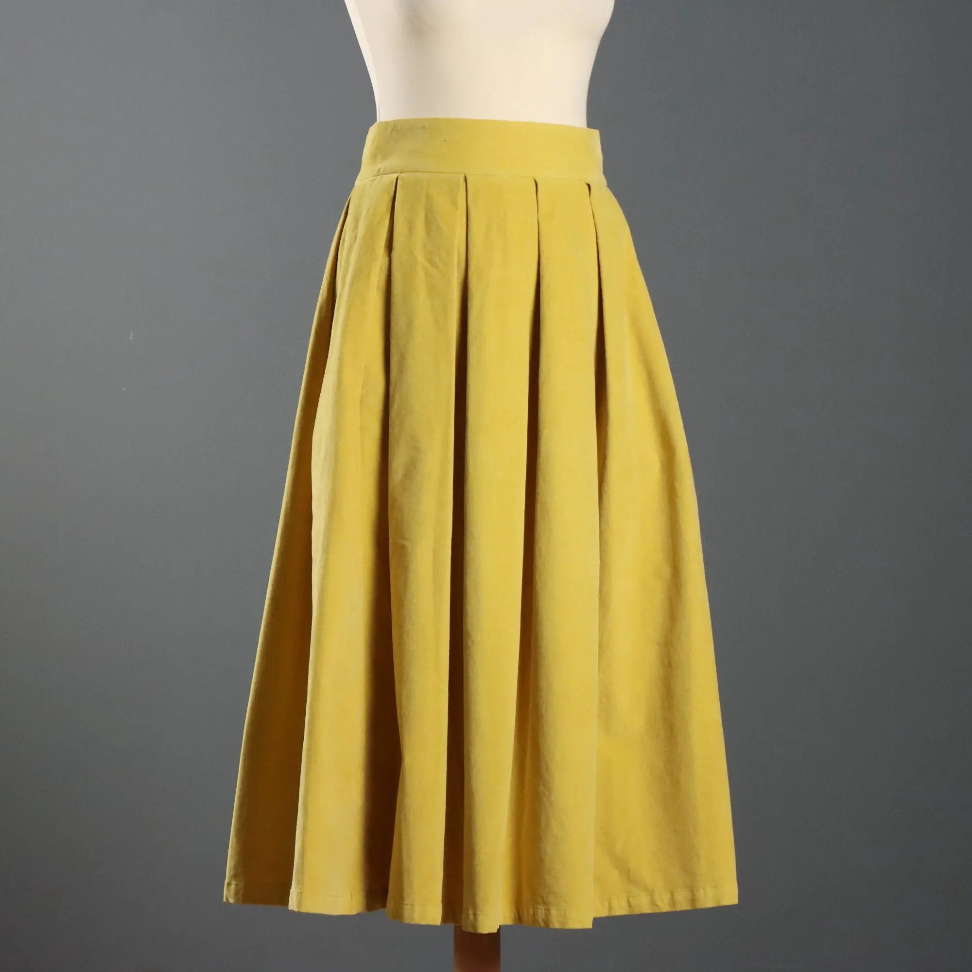Department 5 Skirt Velvet UK Size 12 Second Hand Italy