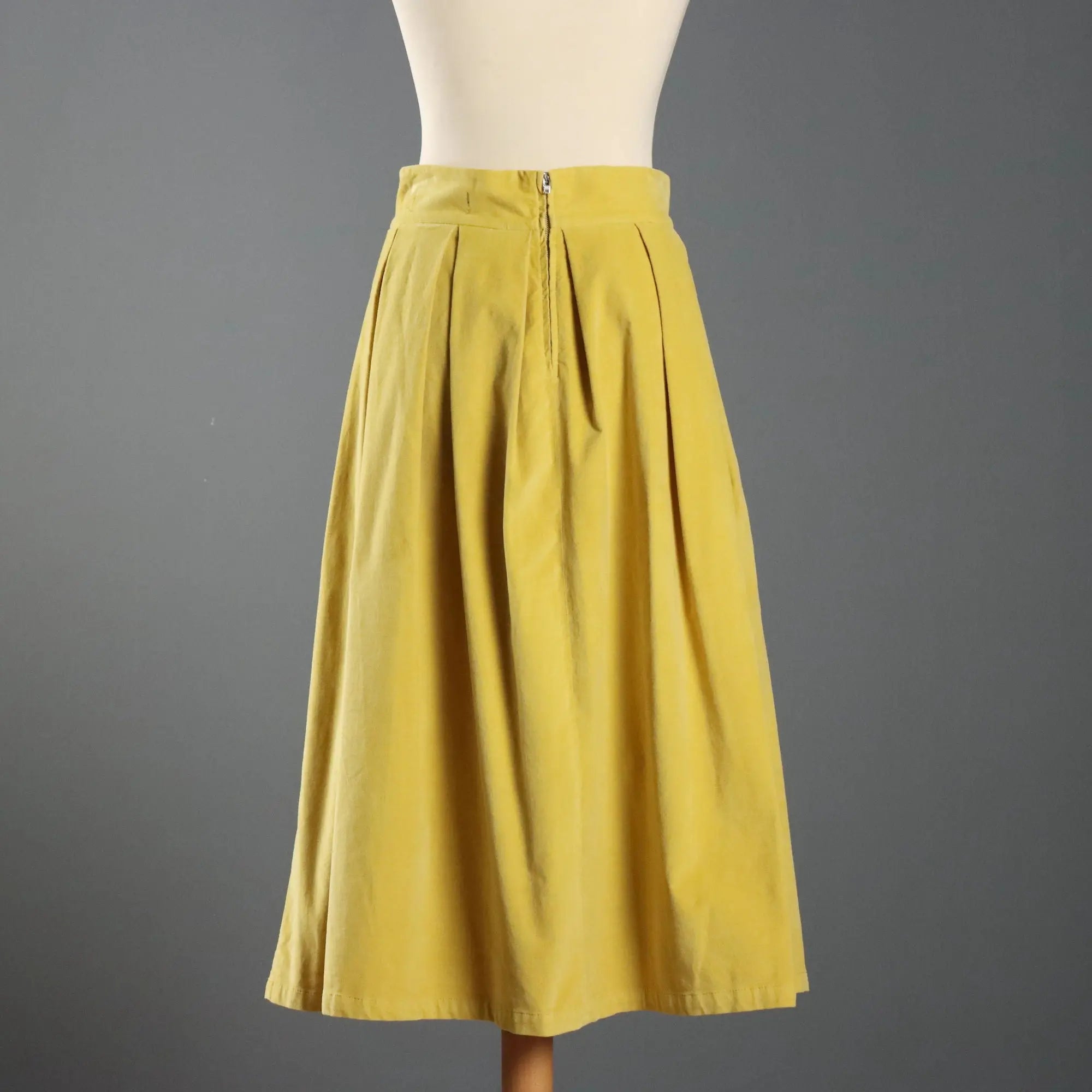 Department 5 Skirt Velvet UK Size 12 Second Hand Italy