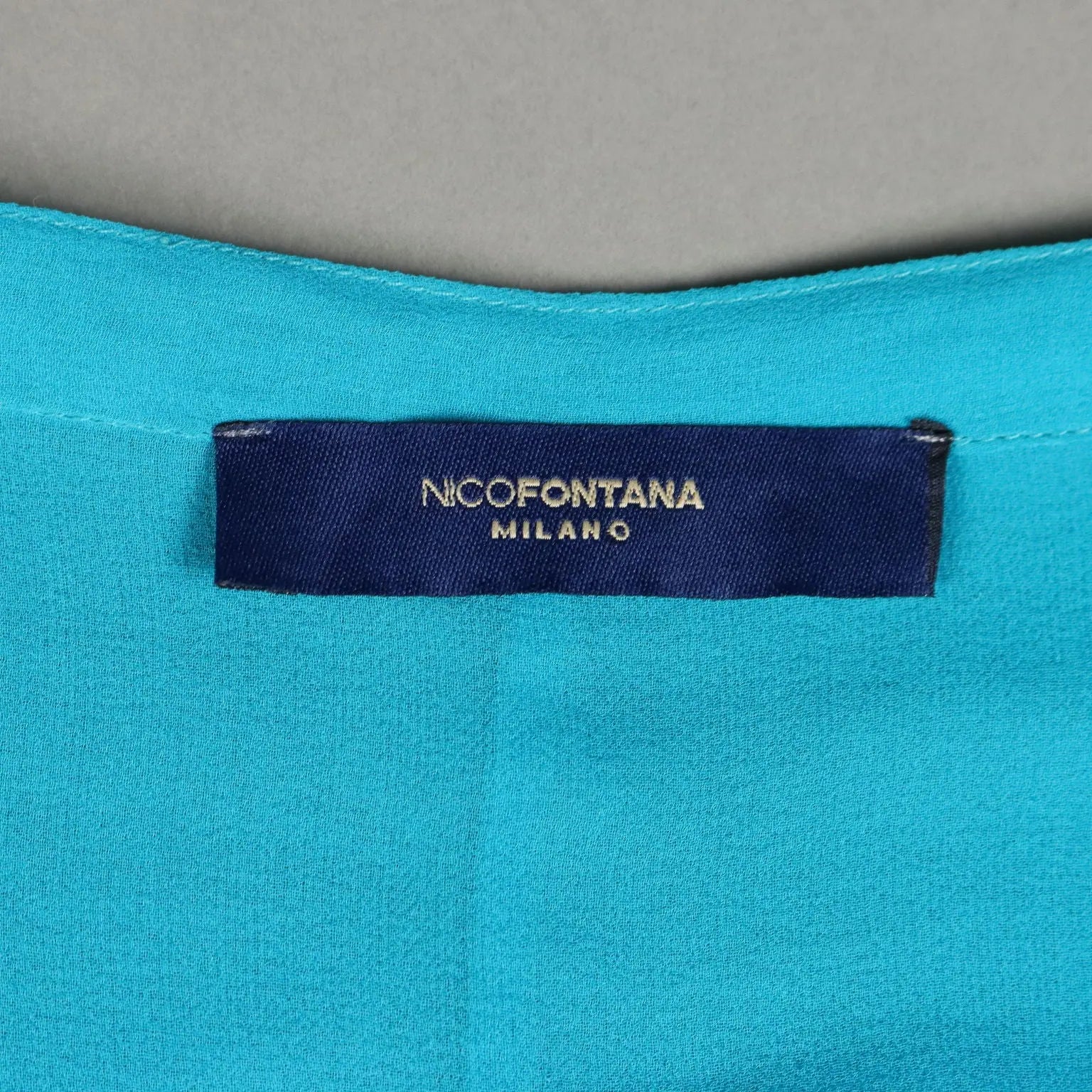 Nico Fontana Skirt Silk UK Size 12/14 Second Hand Italy