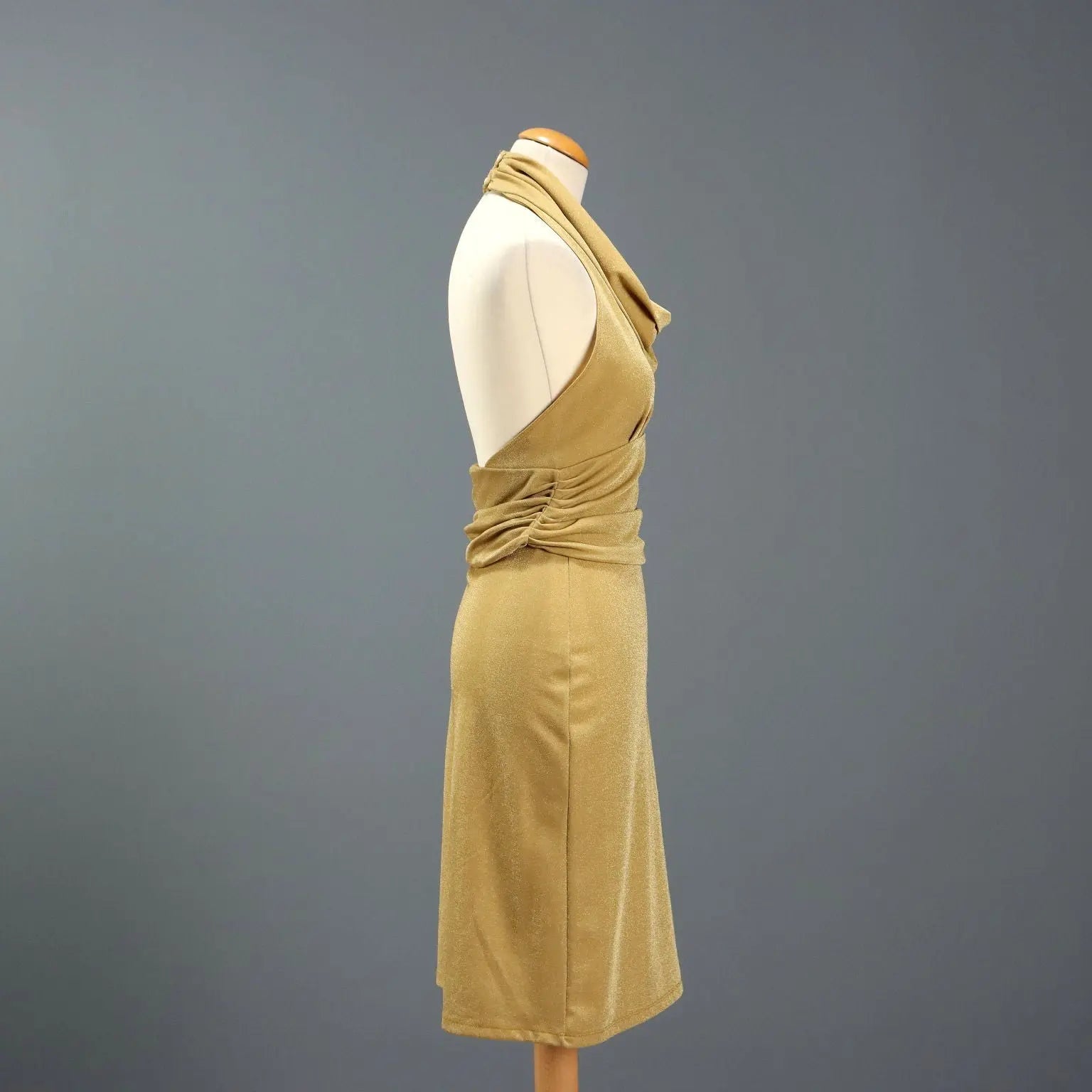 Red Valentino Golded Dress Polyester Viscose UK Size 14 Second Hand - UK Size 14 | Clothing & House Linens | Second hand