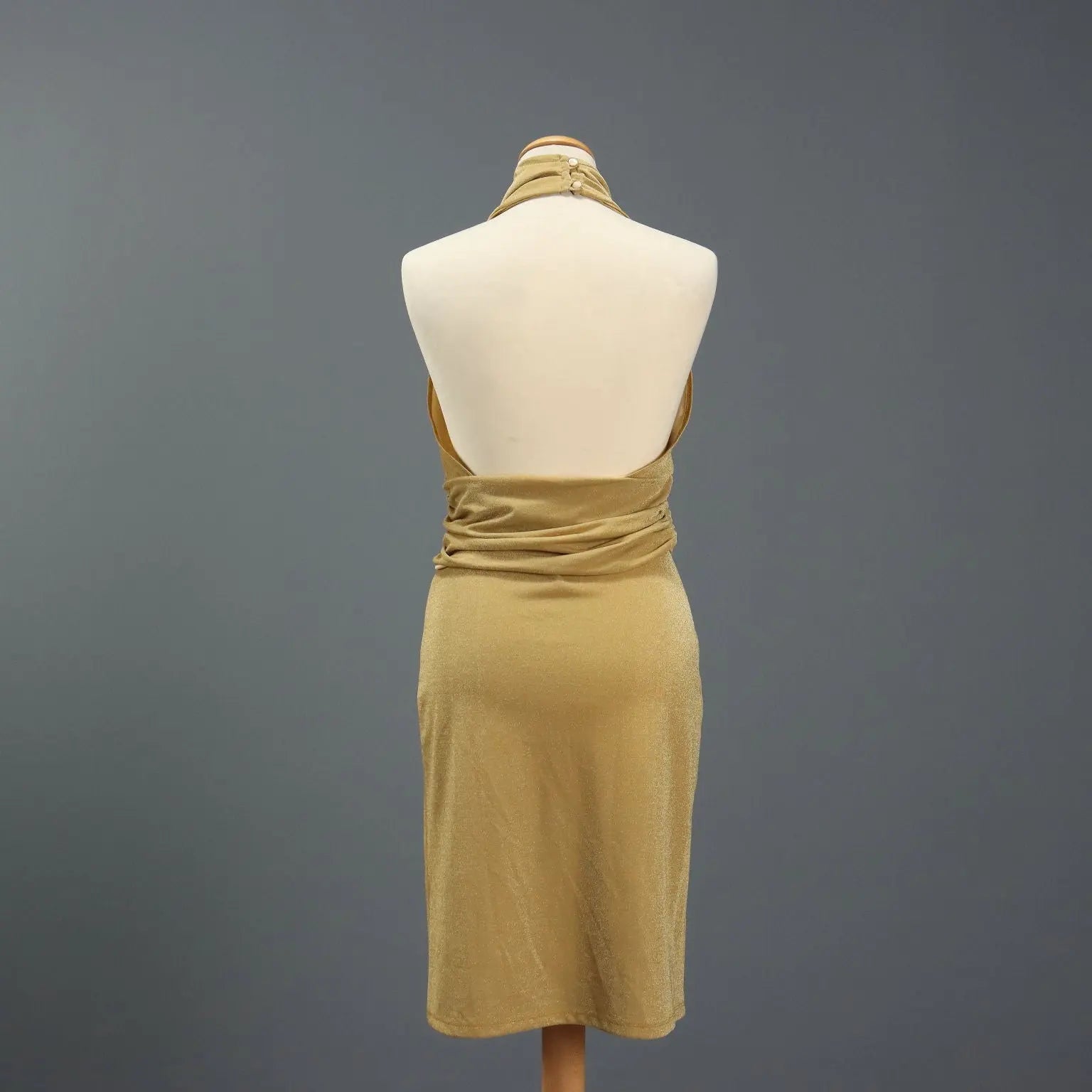 Red Valentino Golded Dress Polyester Viscose UK Size 14 Second Hand - UK Size 14 | Clothing & House Linens | Second hand