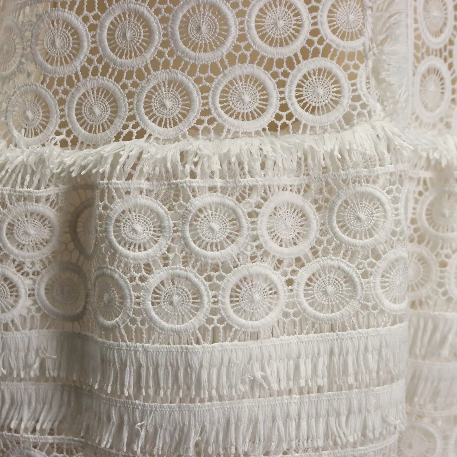 IRO Dress White Lace UK Size 10/12 Second Hand Italy
