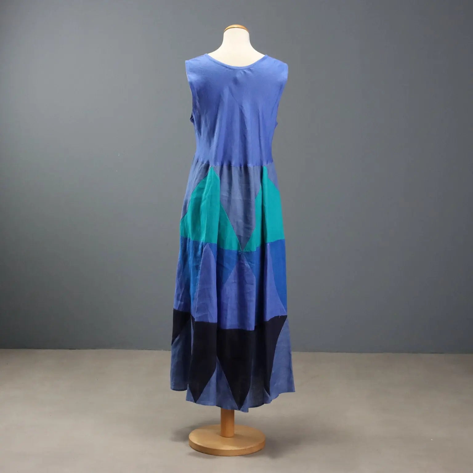 Olga de Luise Linen Dress UK Size 12/14 Second Hand Italy