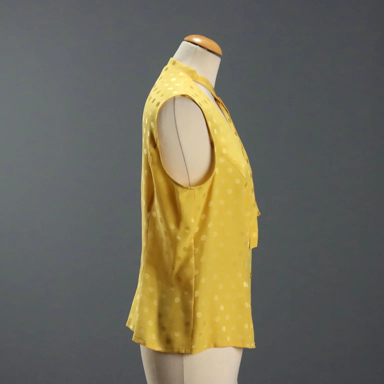 Escada Top Silk Ton sur Ton UK Size 12/14 Second Hand