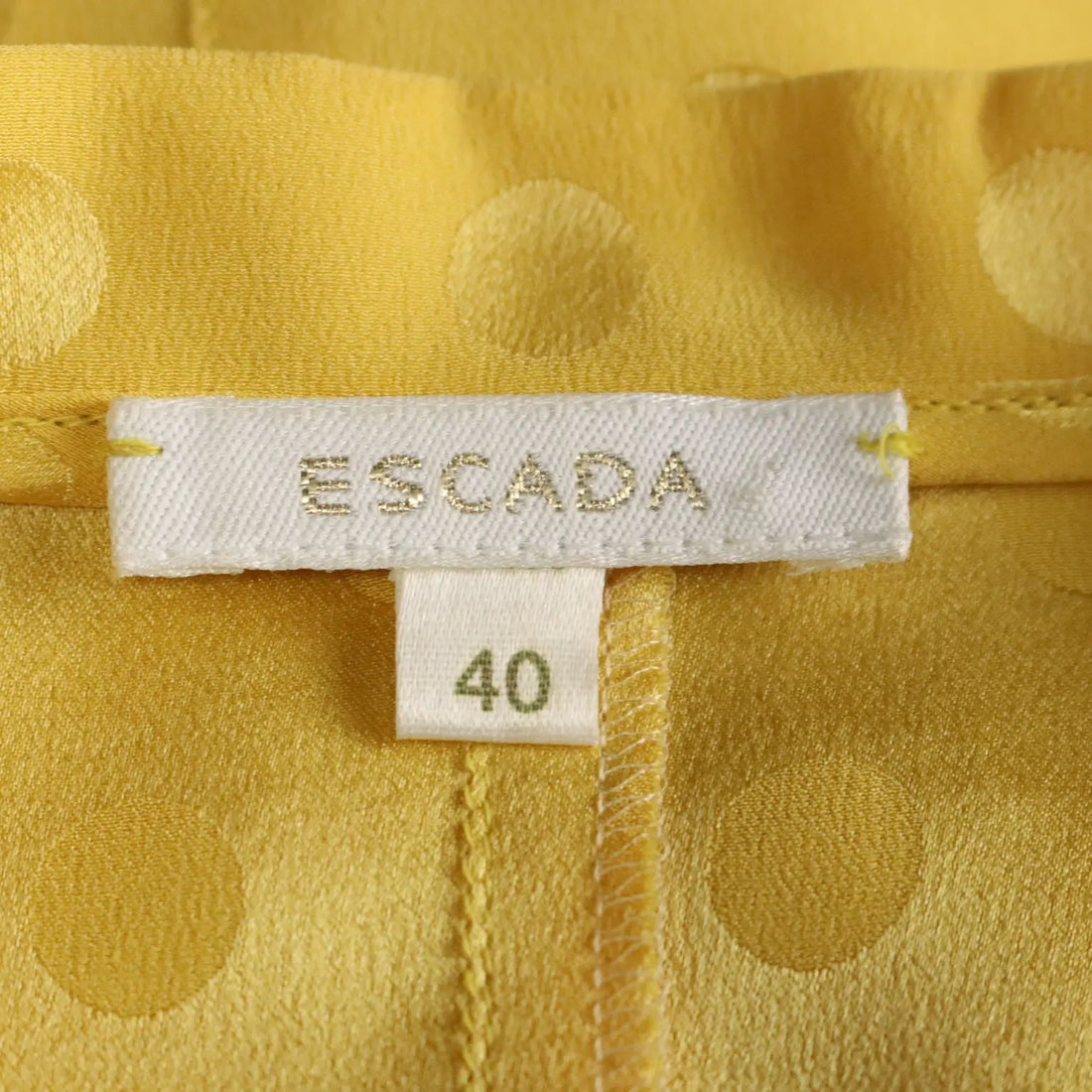 Escada Top Silk Ton sur Ton UK Size 12/14 Second Hand