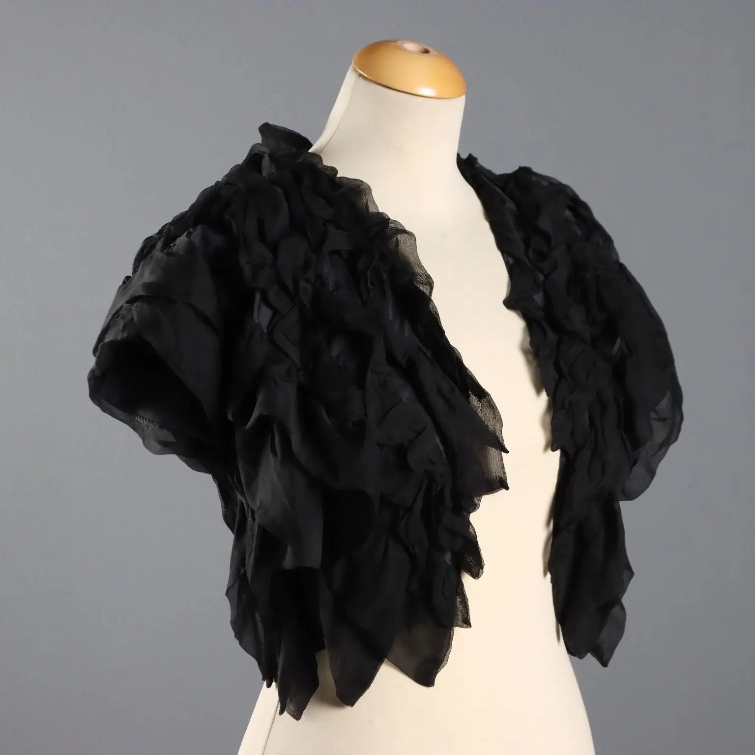 Max Mara Bolero Silk UK Size 10 Second Hand Italy
