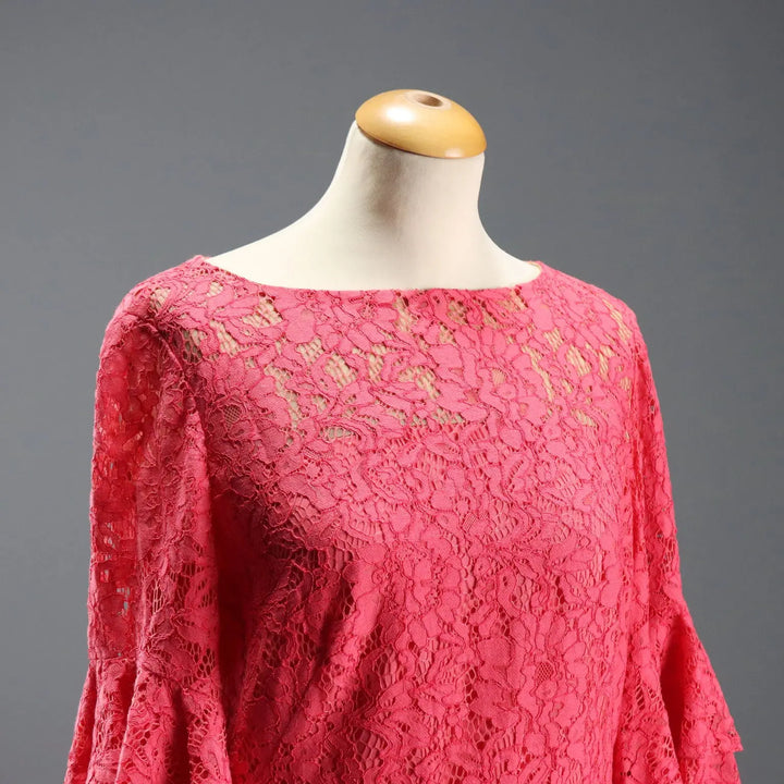 Lauren Ralph Lauren Lace Dress UK Size 12 Second Hand USA
