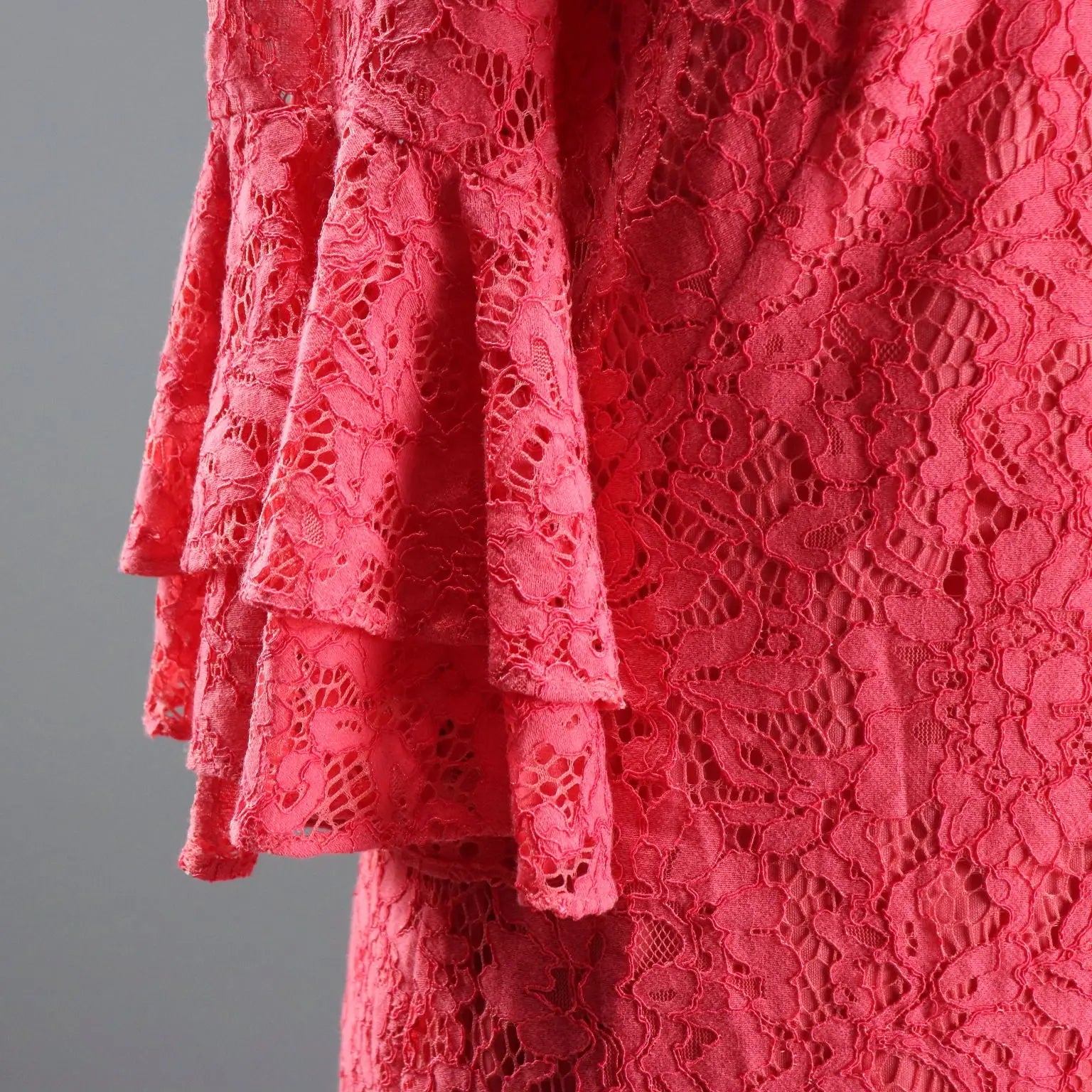 Lauren Ralph Lauren Lace Dress UK Size 12 Second Hand USA
