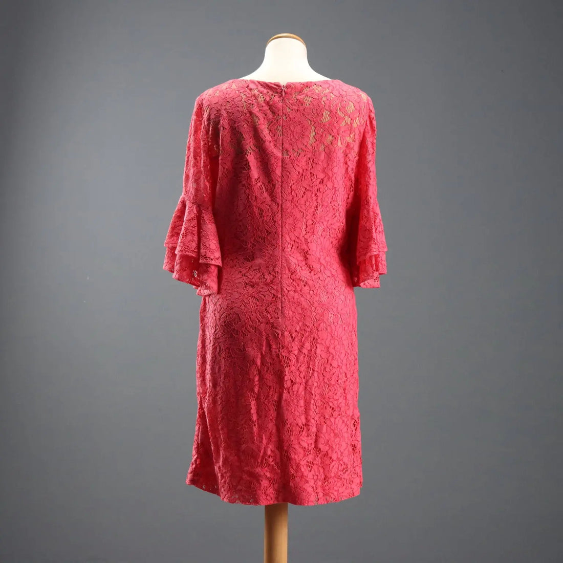 Lauren Ralph Lauren Lace Dress UK Size 12 Second Hand USA