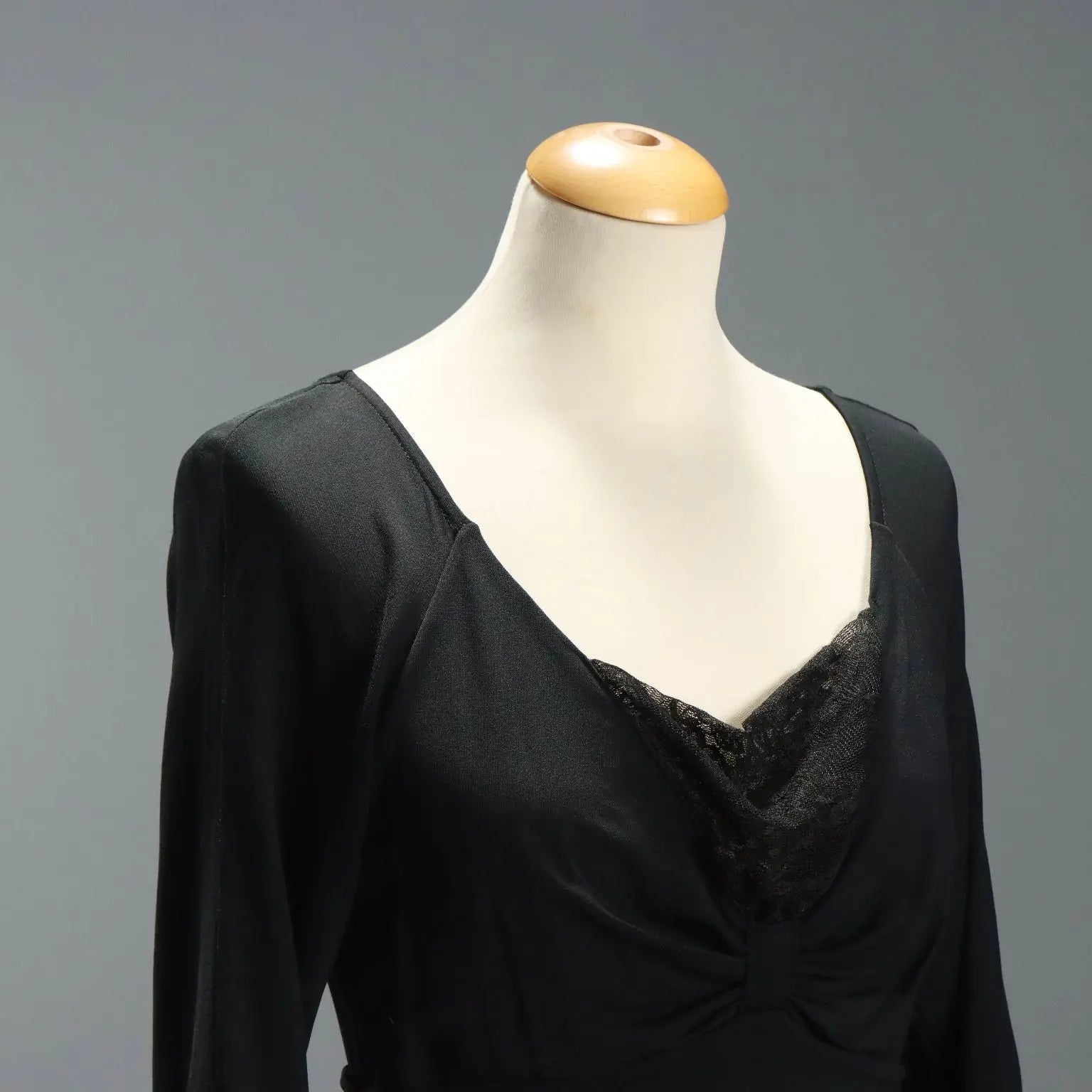 Elegant Silk Dress Anna Rachele Silk Lace Inserts UK Size 12