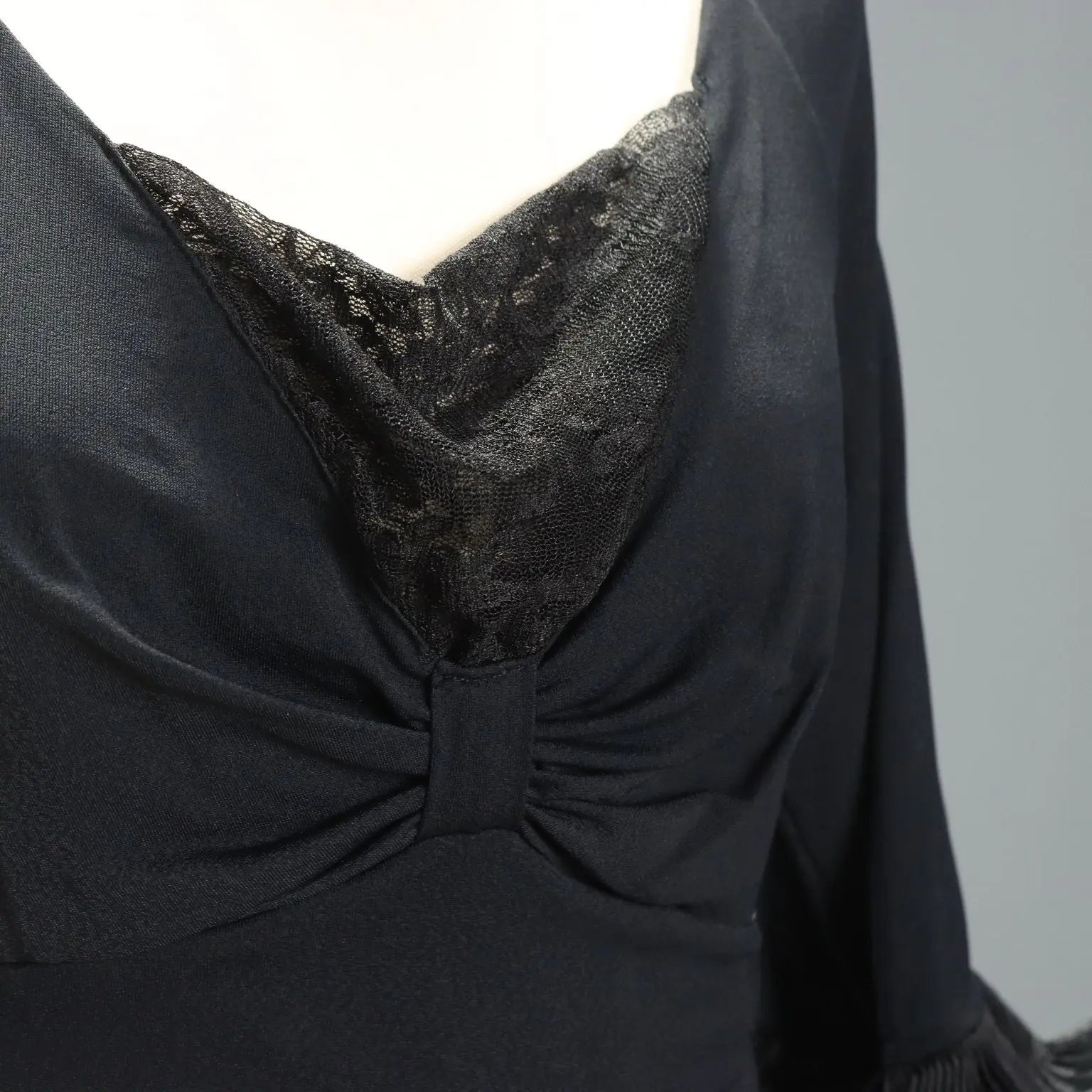 Elegant Silk Dress Anna Rachele Silk Lace Inserts UK Size 12