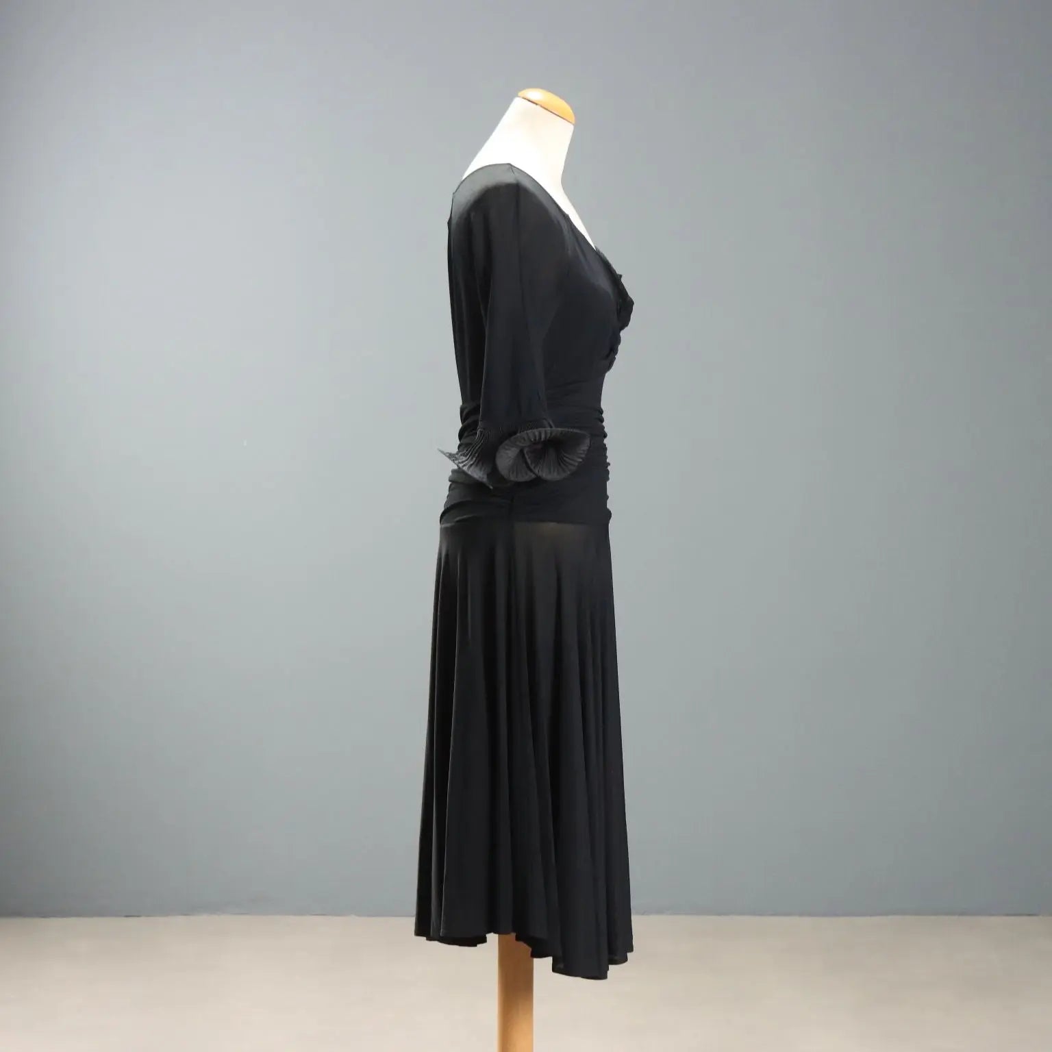 Elegant Silk Dress Anna Rachele Silk Lace Inserts UK Size 12