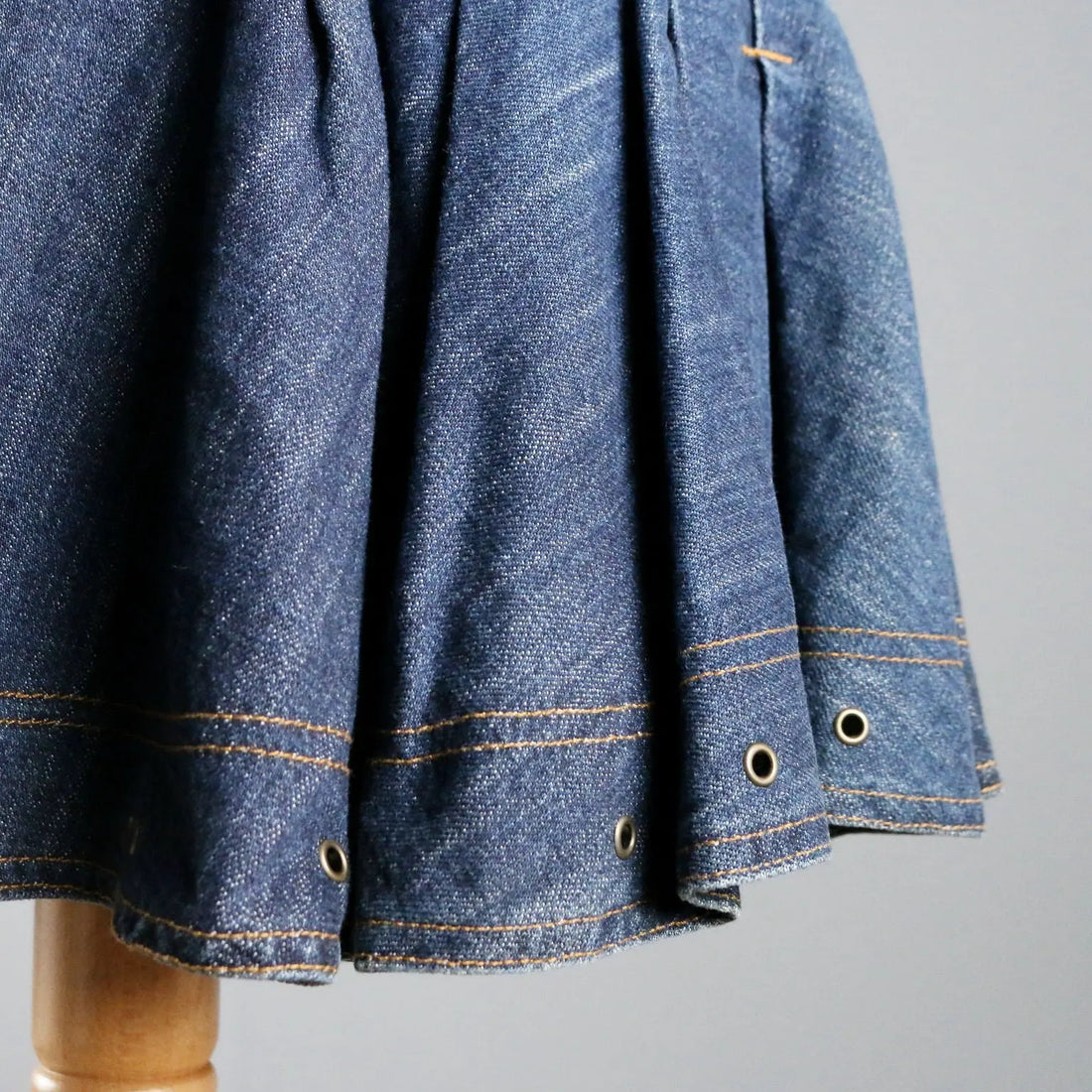 Just Cavalli Y2K Denim Skirt with Belt UK Size 10 Second Hand
