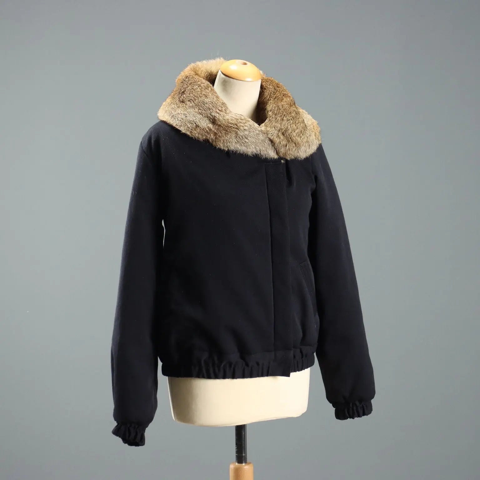 Les Prairies des Paris Jacket Cotton Wool UK Size 12 Second Hand - UK Size 12 | Clothing & House Linens | Second hand