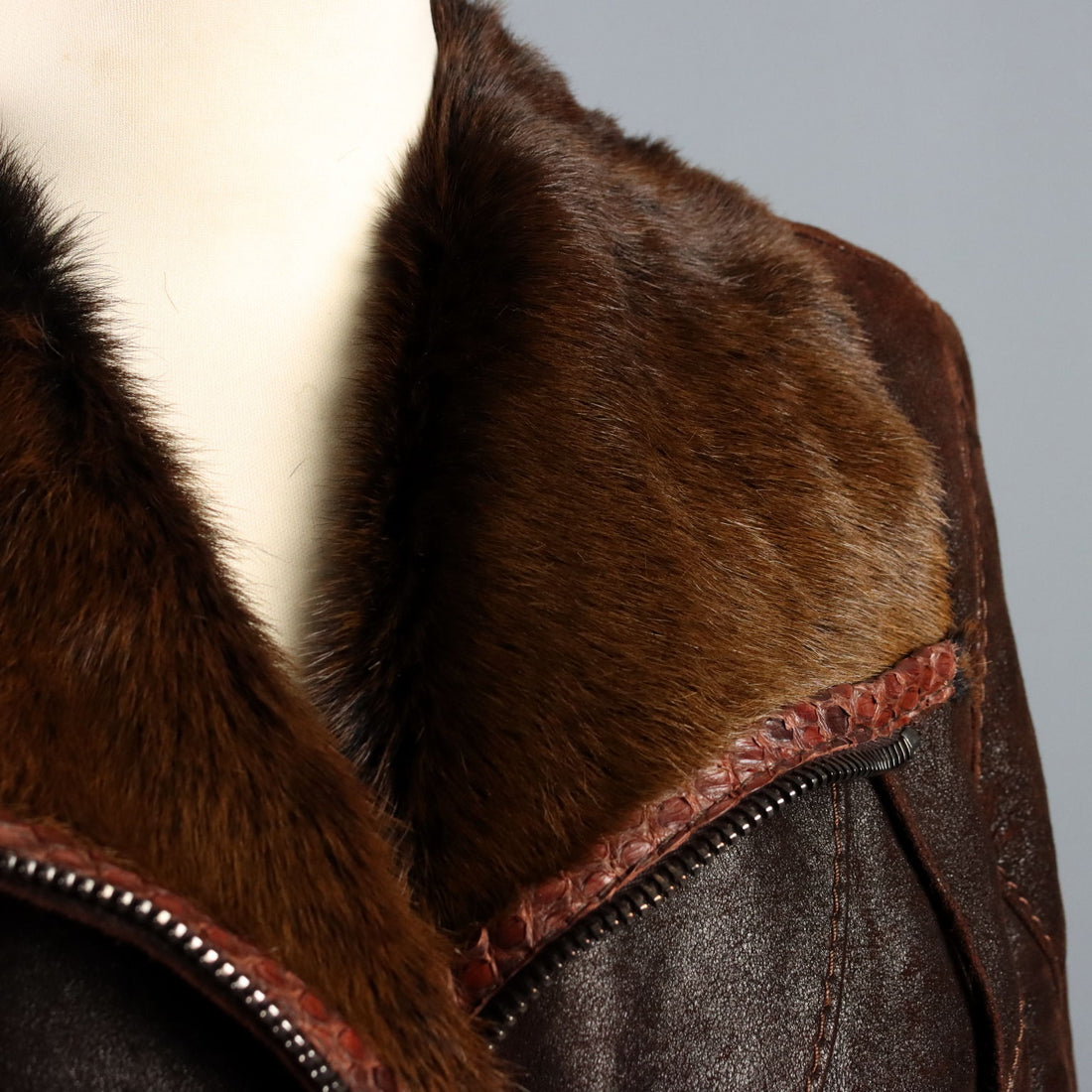 Mabrun Shearling Jacket UK Size 12/14 Italy Second Hand - UK Size 12/14 | Clothing & House Linens | Second hand