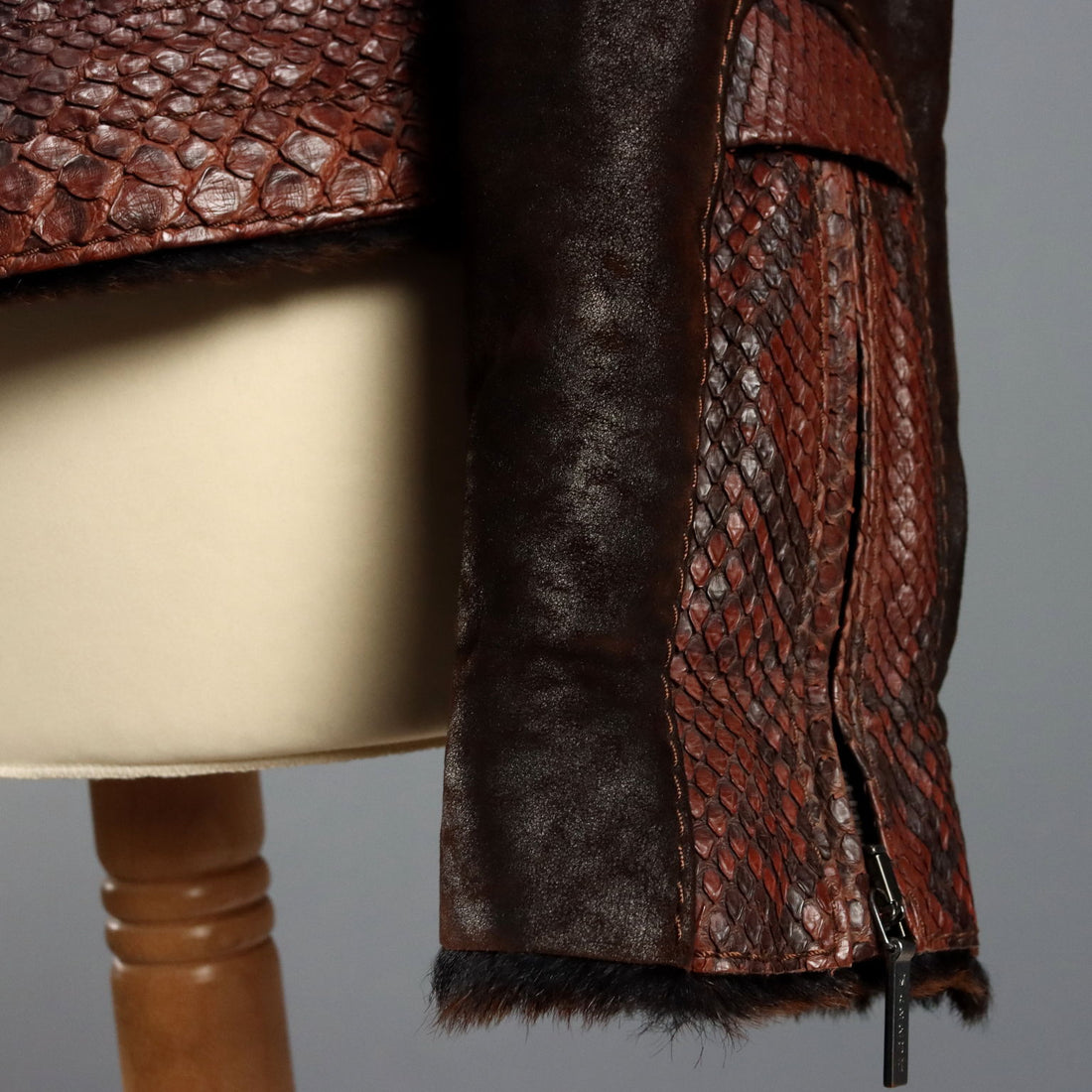 Mabrun Shearling Jacket UK Size 12/14 Italy Second Hand - UK Size 12/14 | Clothing & House Linens | Second hand