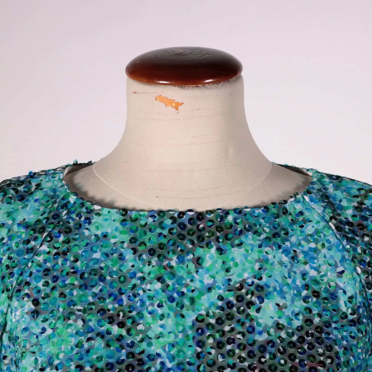 Mila Schön Sequins Dress Polyester UK Size 10 Italy Second Hand