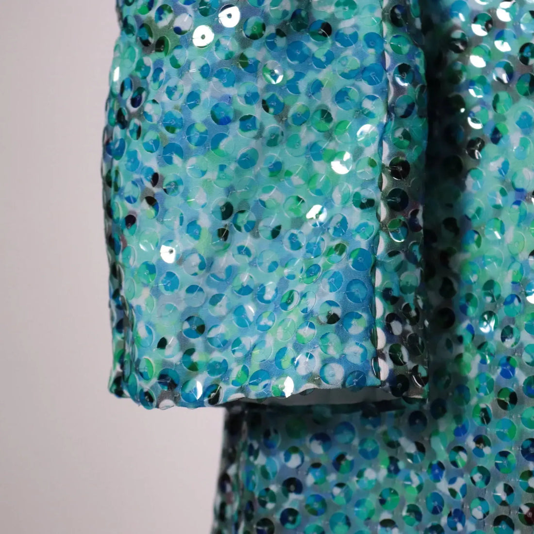 Mila Schön Sequins Dress Polyester UK Size 10 Italy Second Hand